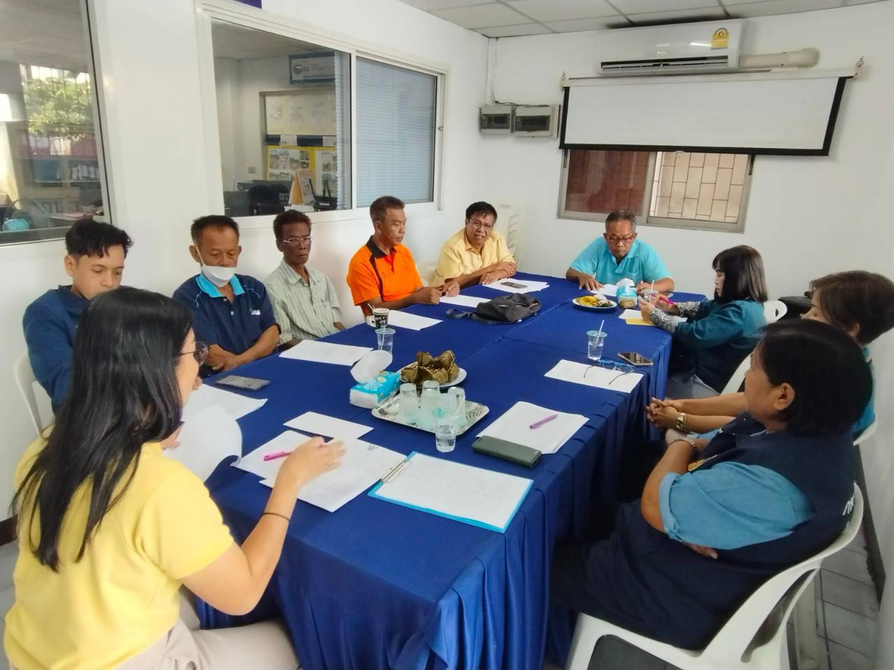 พช.ปากเกร็ด จัดประชุมคณะกรรมการเครือข่ายกองทุนแม่ของแผ่นดินอำเภอปากเกร็ด