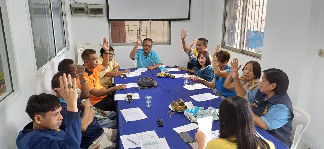 พช.ปากเกร็ด จัดประชุมคณะกรรมการเครือข่ายกองทุนแม่ของแผ่นดินอำเภอปากเกร็ด