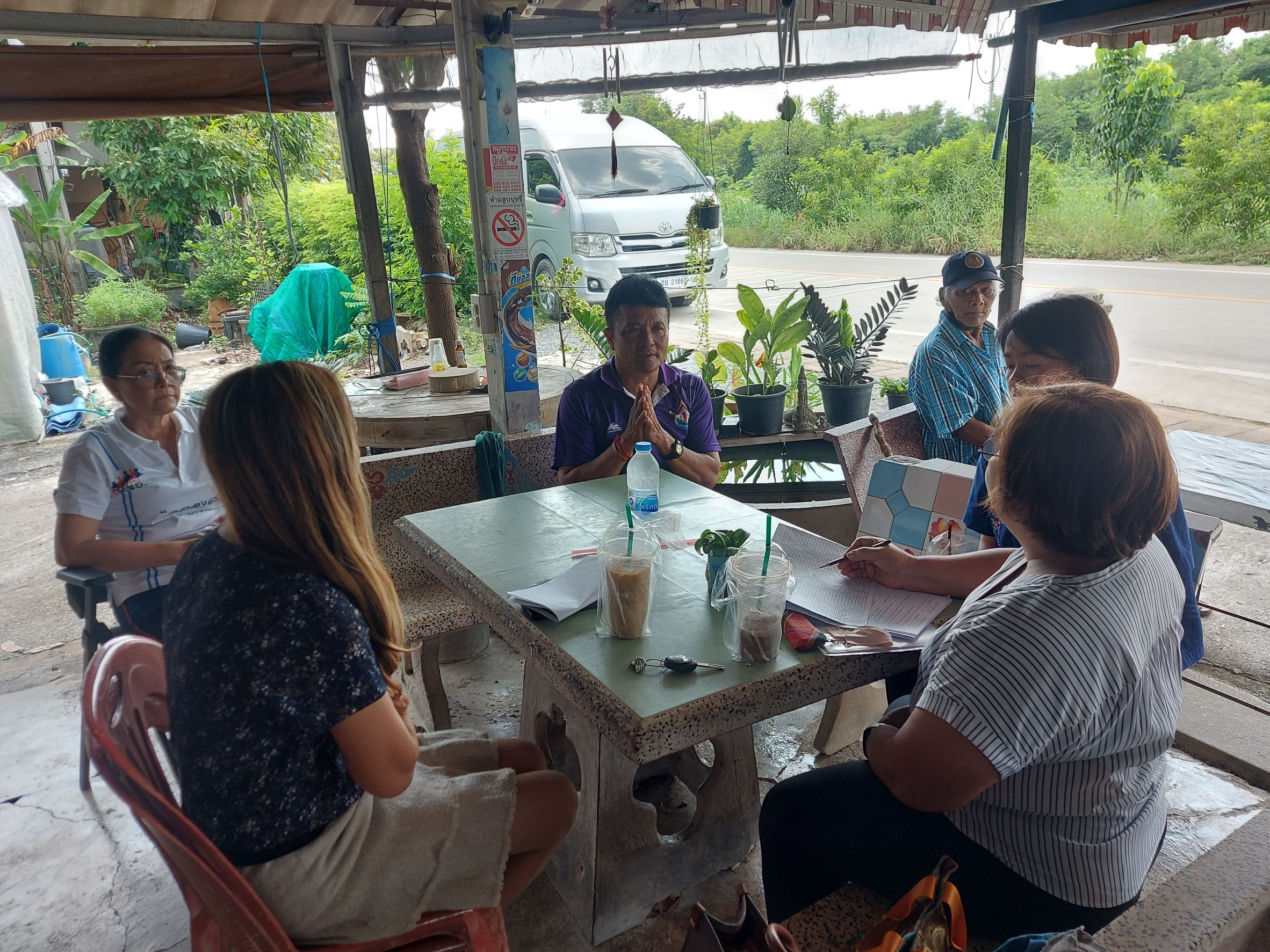 พช.จังหวัดนนทบุรี ติดตามการดำเนินงานกลุ่มออมทรัพย์เพื่อการผลิตในพื้นที่อำเภอบางใหญ่