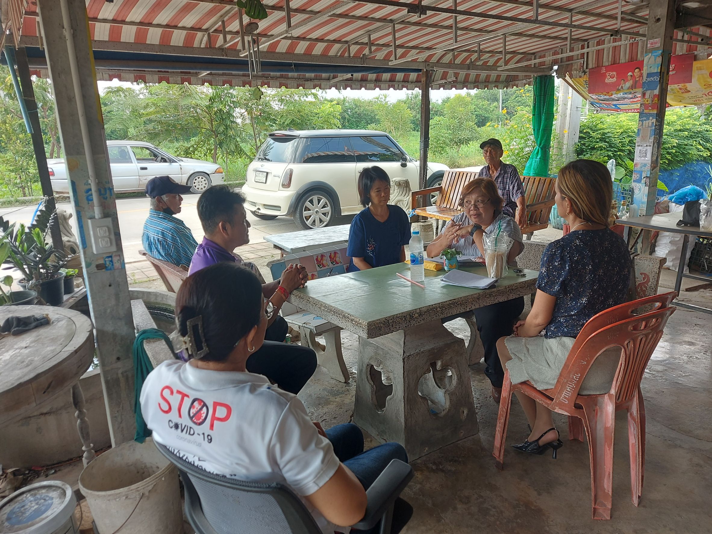 พช.จังหวัดนนทบุรี ติดตามการดำเนินงานกลุ่มออมทรัพย์เพื่อการผลิตในพื้นที่อำเภอบางใหญ่