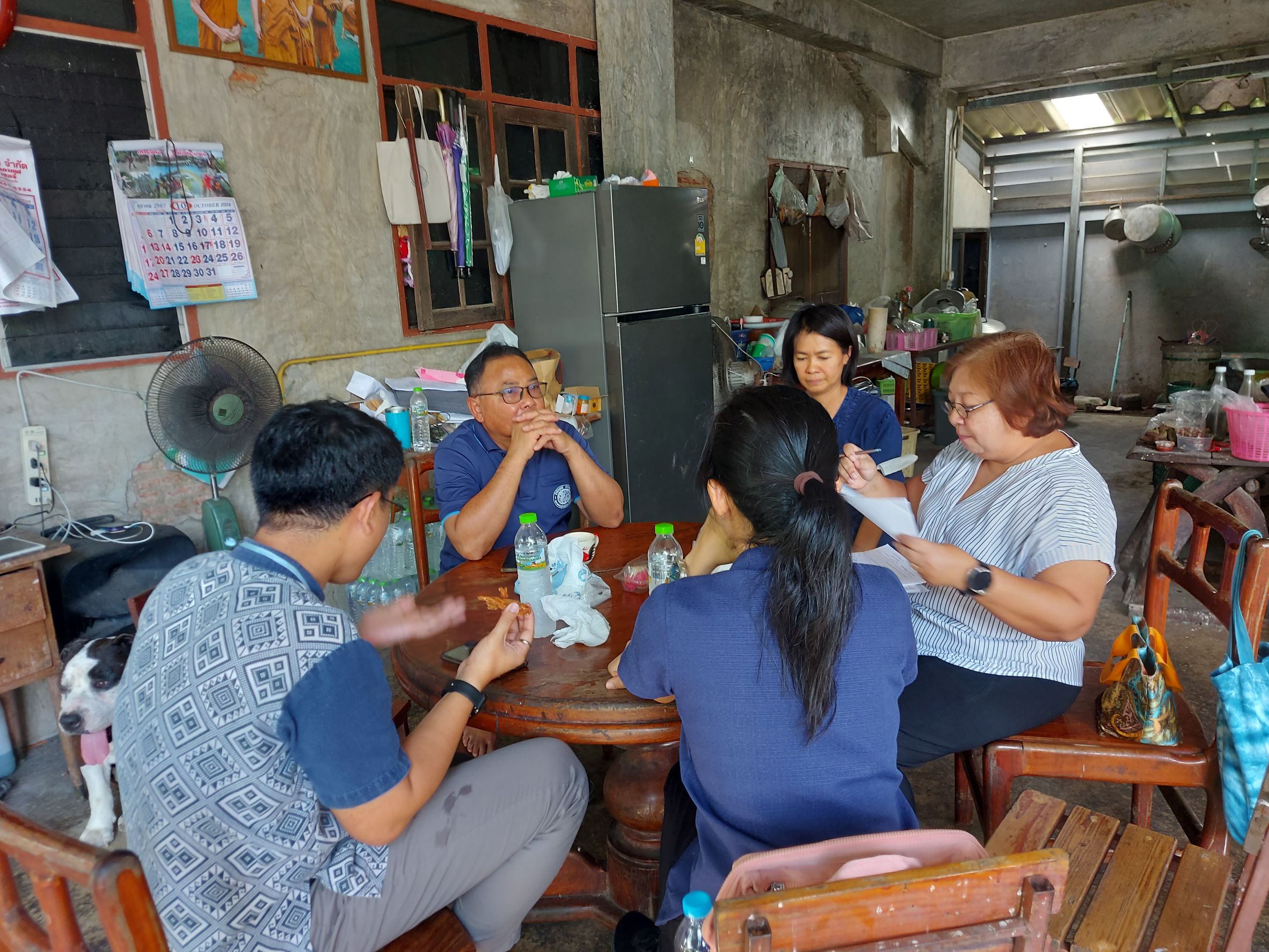 พช.จังหวัดนนทบุรี ติดตามการดำเนินงานกลุ่มออมทรัพย์เพื่อการผลิตในพื้นที่อำเภอบางใหญ่