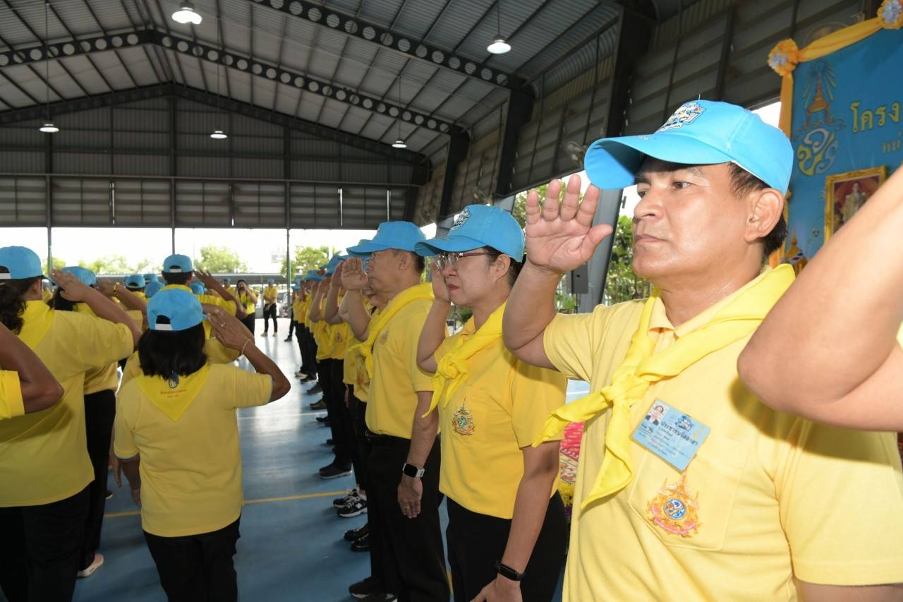 สพอ.ปากเกร็ด จ.นนทบุรี ร่วมกิจกรรมจิตอาสาพัฒนา เนื่องในวันนวมินทรมหาราช 13 ตุลาคม 2567
