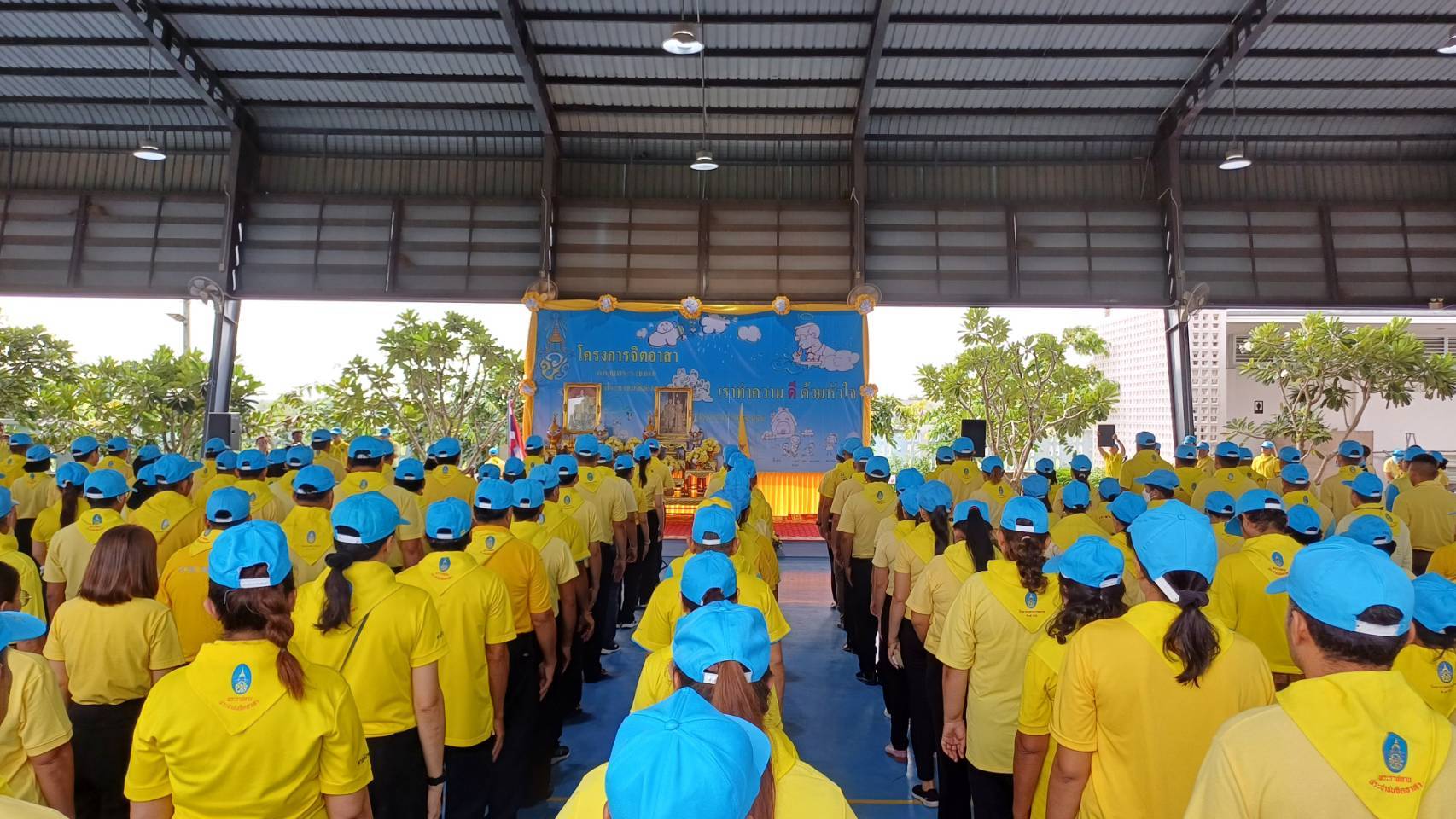 สพอ.ปากเกร็ด จ.นนทบุรี ร่วมกิจกรรมจิตอาสาพัฒนา เนื่องในวันนวมินทรมหาราช 13 ตุลาคม 2567