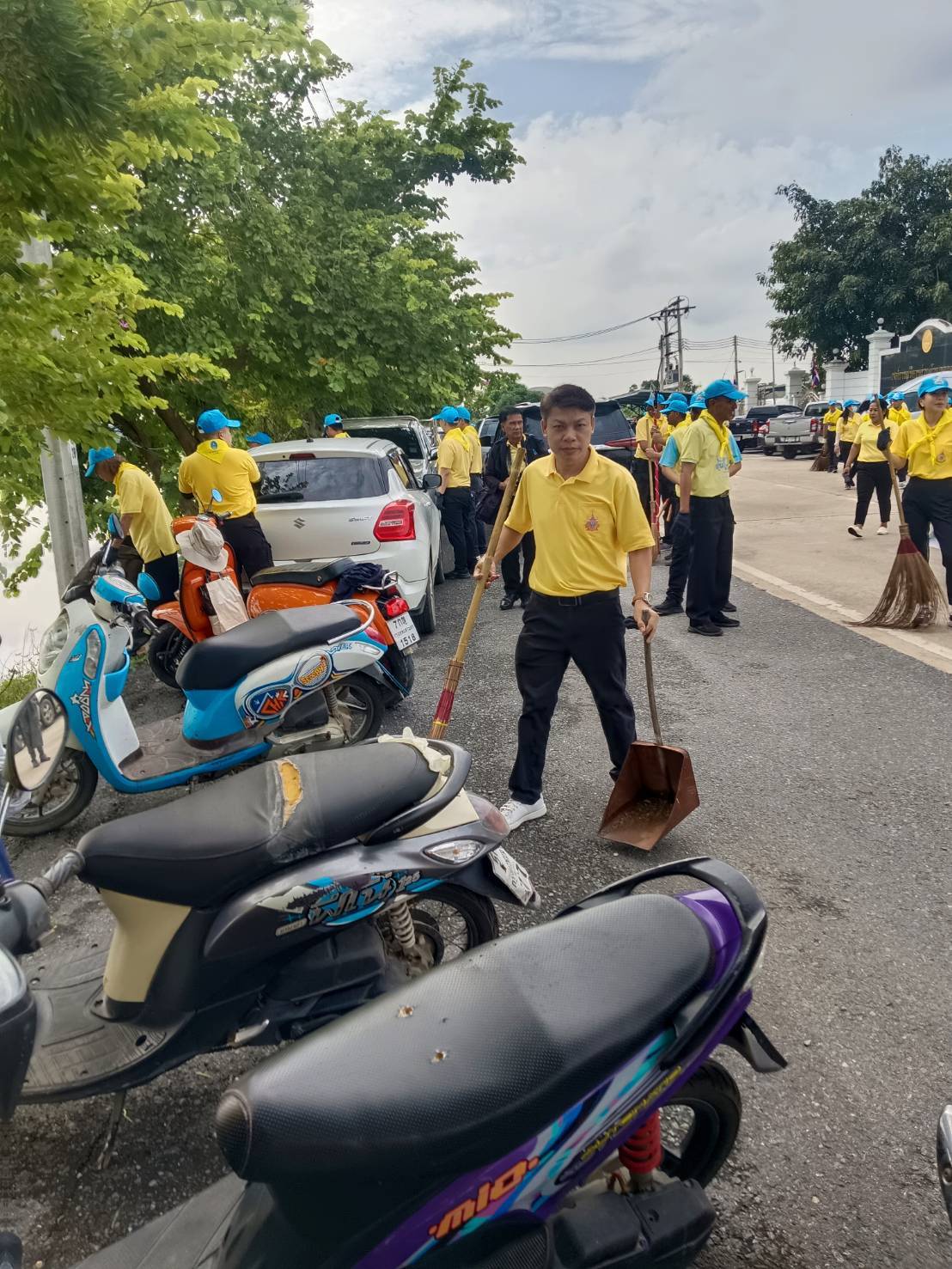 สพอ.ปากเกร็ด จ.นนทบุรี ร่วมกิจกรรมจิตอาสาพัฒนา เนื่องในวันนวมินทรมหาราช 13 ตุลาคม 2567