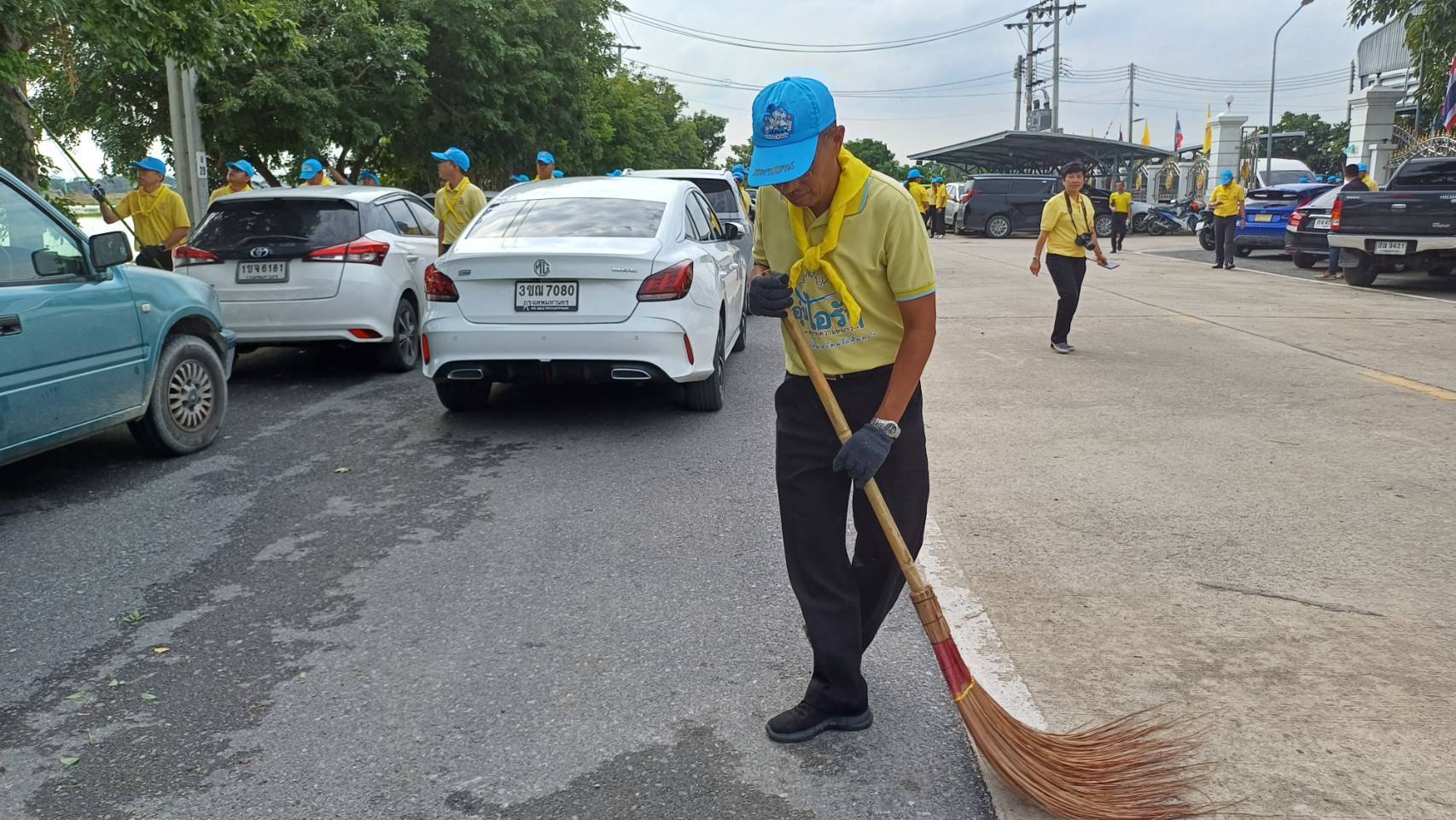 สพอ.ปากเกร็ด จ.นนทบุรี ร่วมกิจกรรมจิตอาสาพัฒนา เนื่องในวันนวมินทรมหาราช 13 ตุลาคม 2567