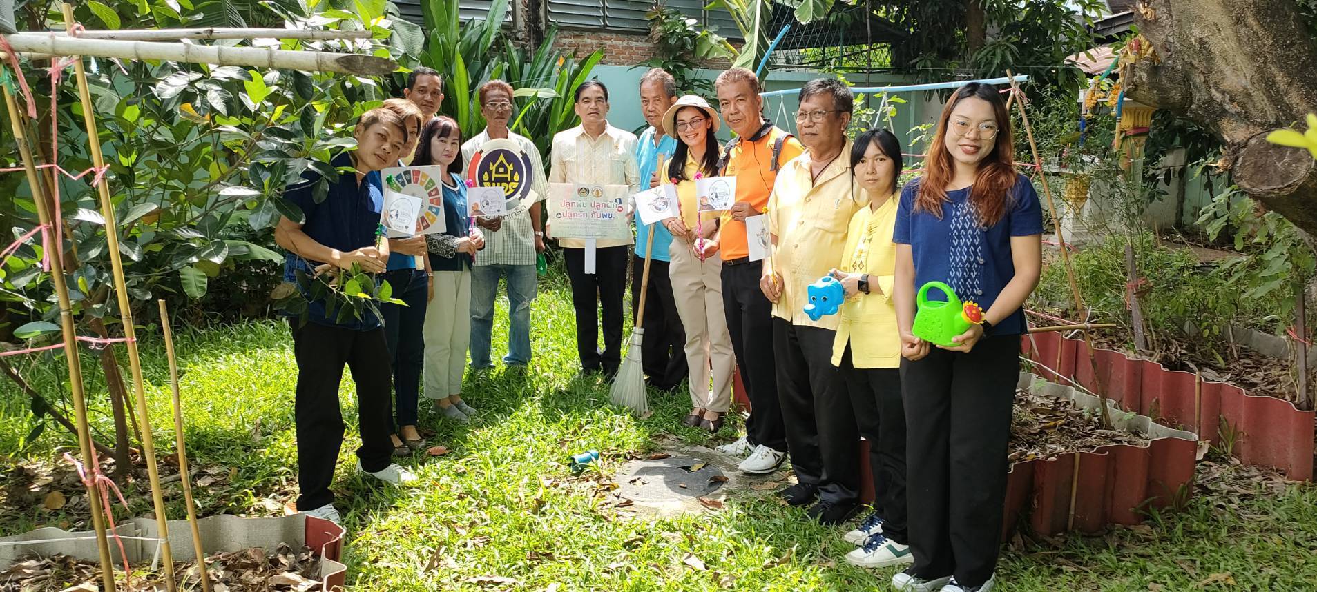 พช.ปากเกร็ดจัดกิจกรรมวันรักต้นไม้ประจำปีของชาติ พ.ศ.2567