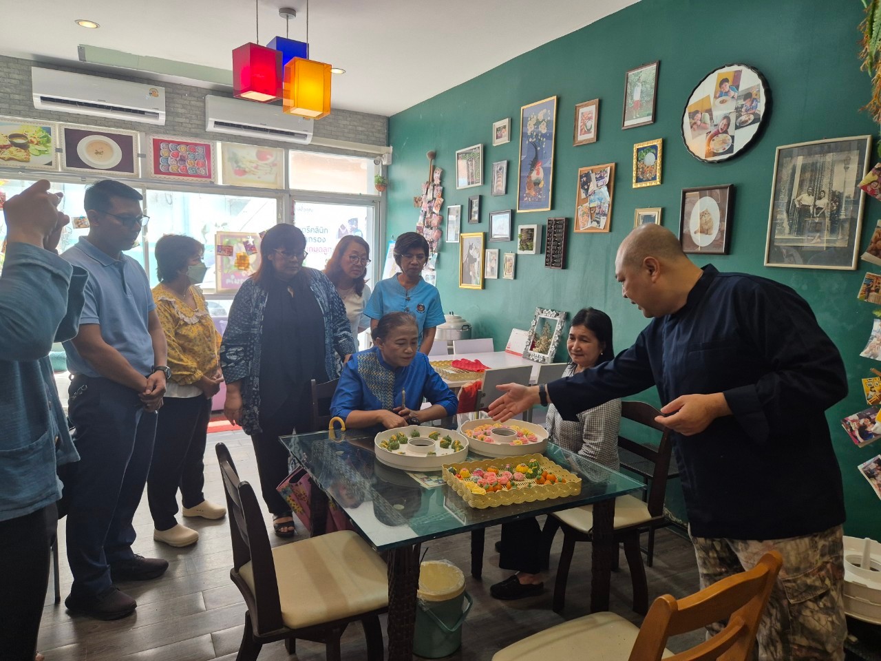 สพจ.นนทบุรี ลงพื้นที่ตรวจสอบสถานที่ผลิตผู้มายื่นลงทะเบียนเป็น ผู้ผลิต ผู้ประกอบการ OTOP/ OTOP ชวนชิม