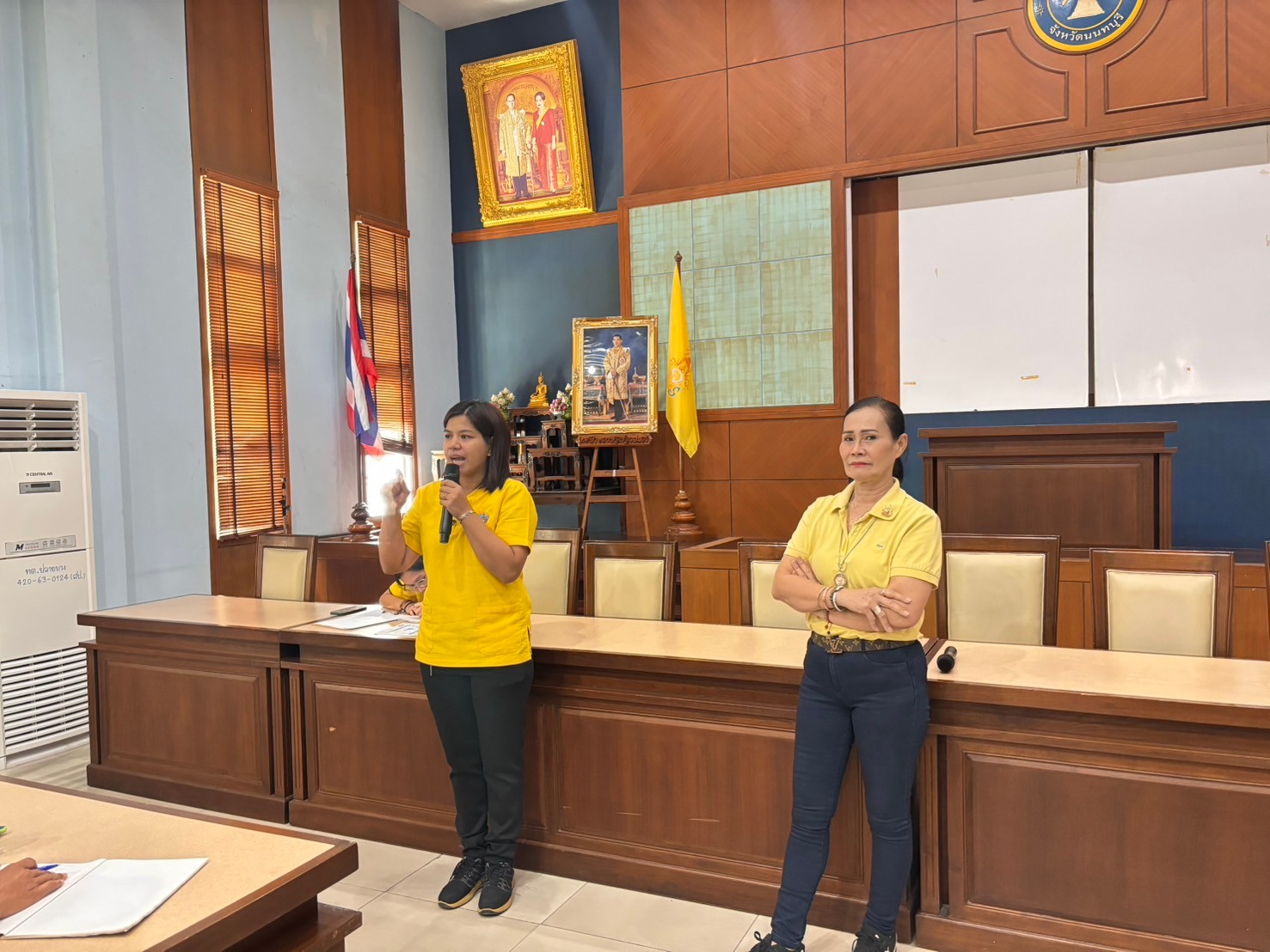 สพอ.บางกรวย จัดประชุมคณะขับเคลื่อนกองทุนพัฒนาบทบาทสตรีตำบลปลายบาง