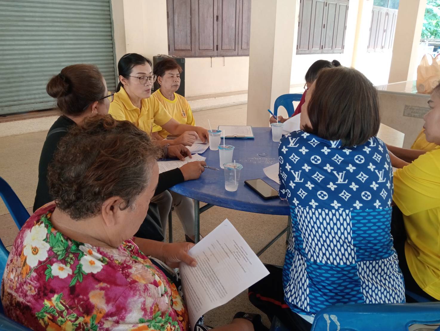 พช.ปากเกร็ด ประชุมอาสาสมัครผู้ประสานงานการดำเนินงานกองทุนพัฒนาบทบาทสตรีหมู่บ้าน/ชุมชน คัดเลือกคณะทำงานขับเคลื่อนกองทุนพัฒนาบทบาทสตรีตำบล/เทศบาล