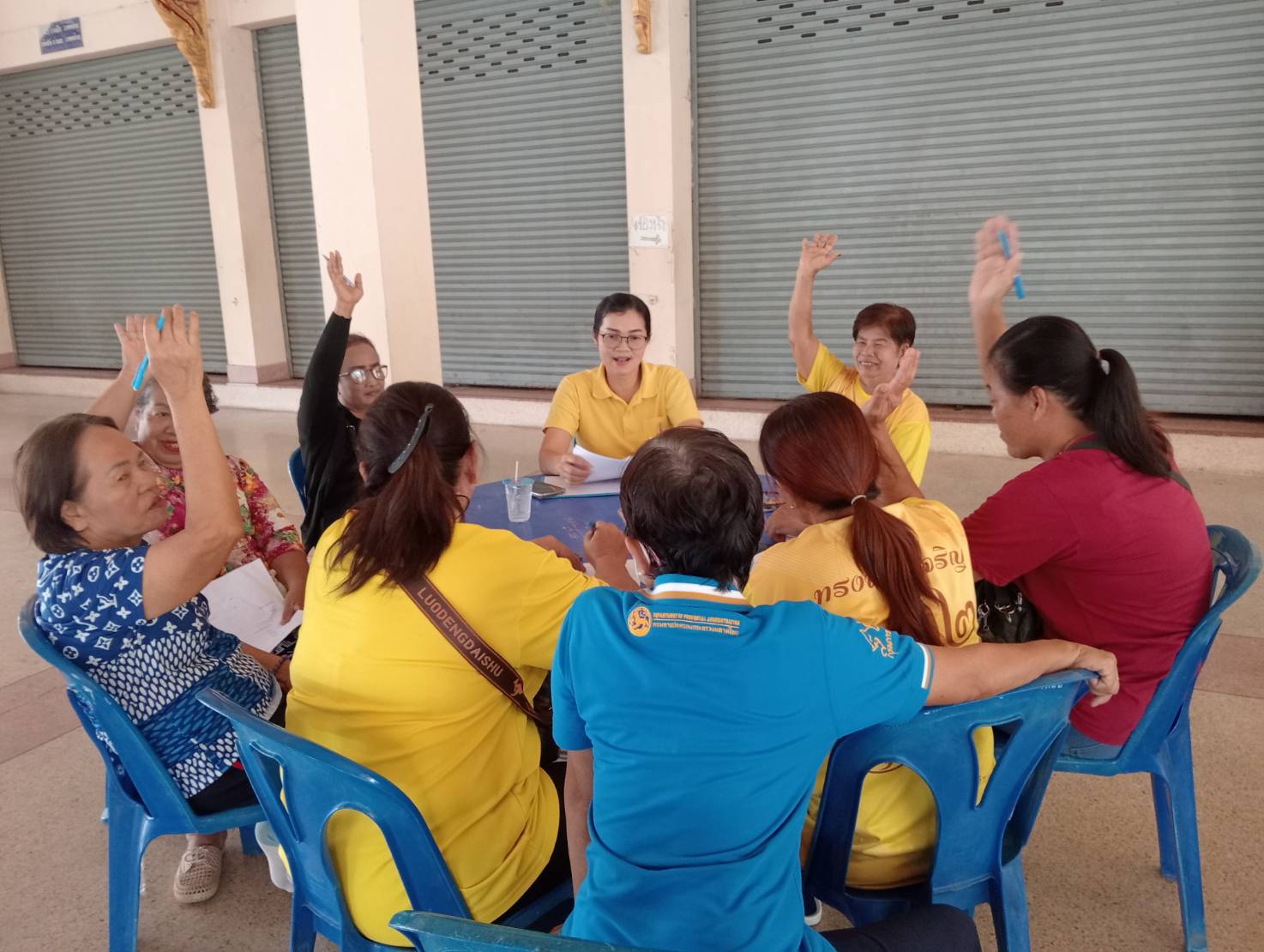 พช.ปากเกร็ด ประชุมอาสาสมัครผู้ประสานงานการดำเนินงานกองทุนพัฒนาบทบาทสตรีหมู่บ้าน/ชุมชน คัดเลือกคณะทำงานขับเคลื่อนกองทุนพัฒนาบทบาทสตรีตำบล/เทศบาล