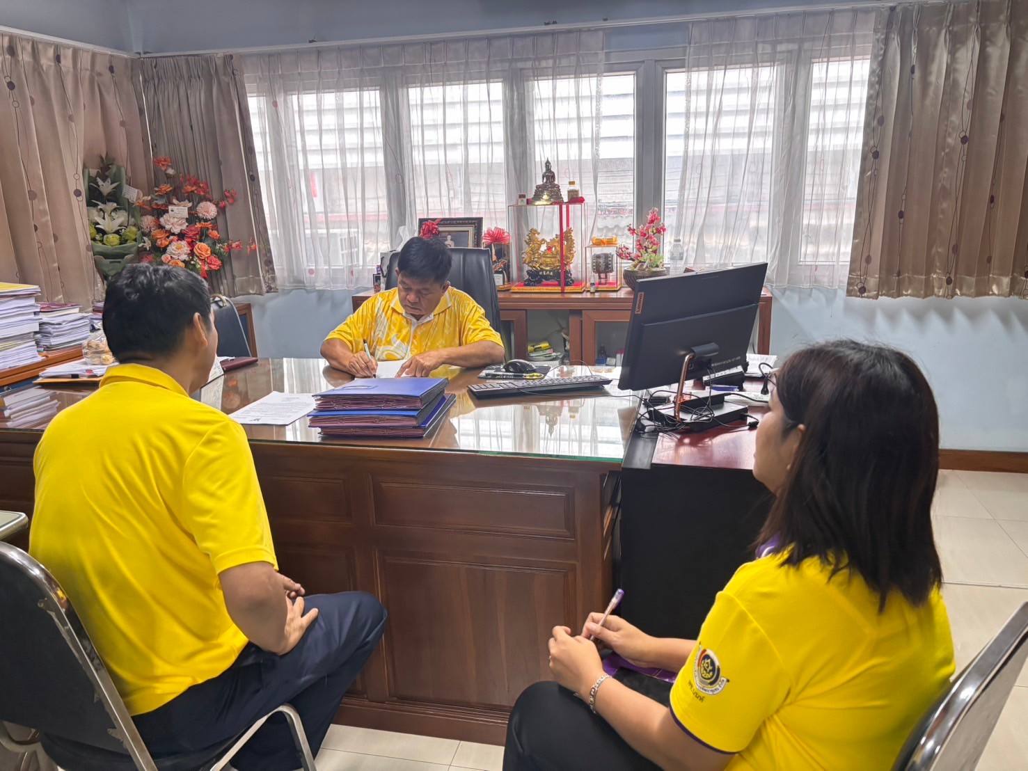 พช.บางกรวย เตรียมดำเนินโครงการตำบลเข้มแข็งตามหลักปรัชญาของเศรษฐกิจพอเพียง ประจำปีงบประมาณ พ.ศ.๒๕๖๘