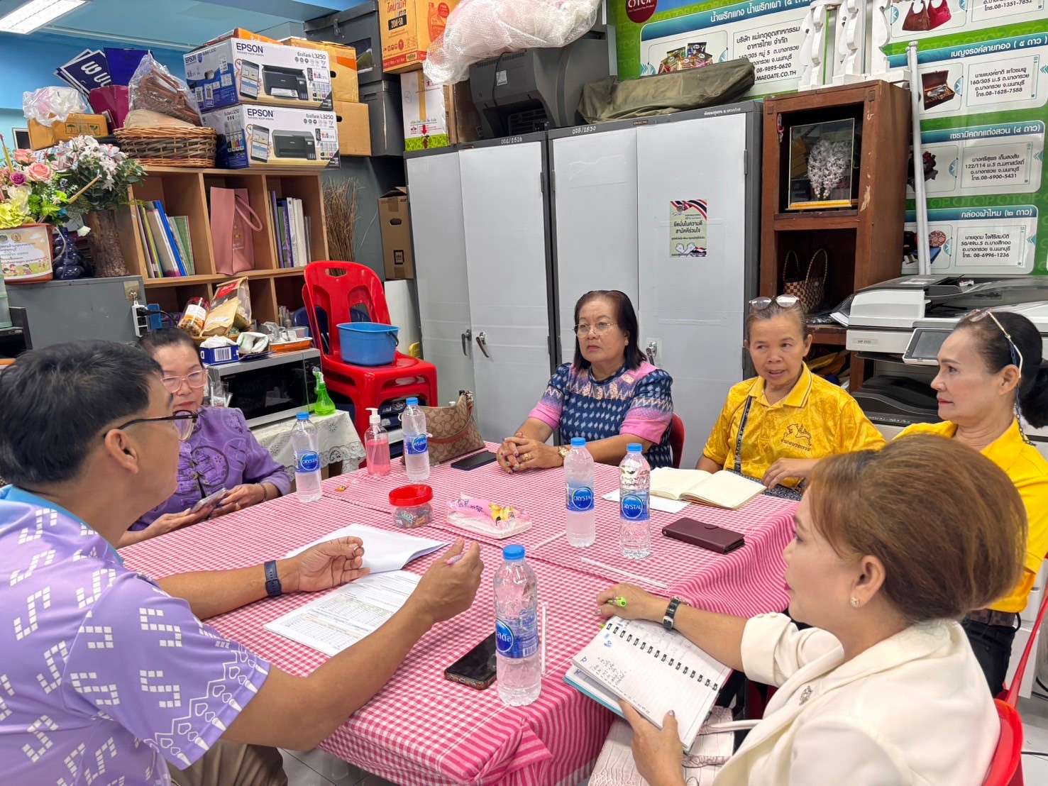 พช.บางกรวย ประชุมคณะทำงานขับเคลื่อนกองทุนพัฒนาบทบาทสตรีตำบล/เทศบาล อำเภอบางกรวย