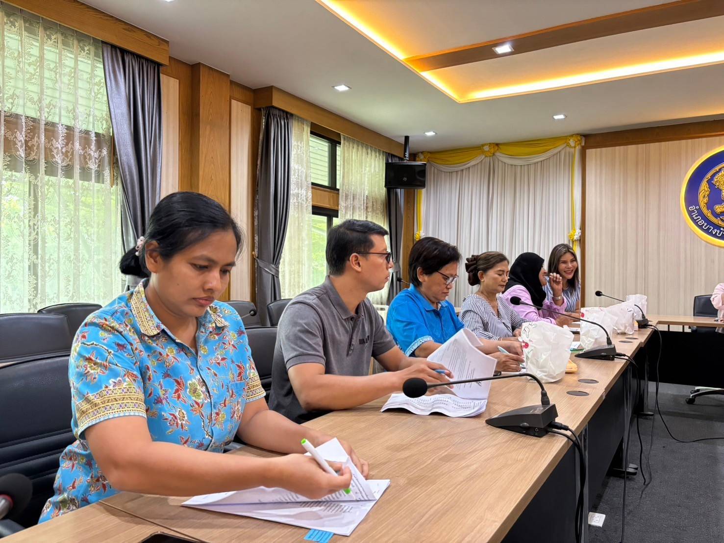 สพอ.บางบัวทอง ดำเนินการประชุมหัวหน้าคณะทำงานขับเคลื่อนกองทุนพัฒนาบทบาทสตรีตำบล/เทศบาล