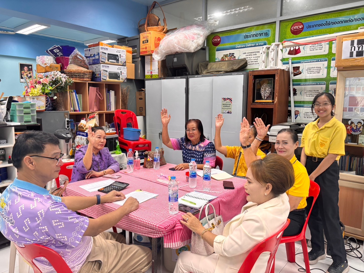 พช.บางกรวย ประชุมคณะทำงานขับเคลื่อนกองทุนพัฒนาบทบาทสตรีตำบล/เทศบาล อำเภอบางกรวย