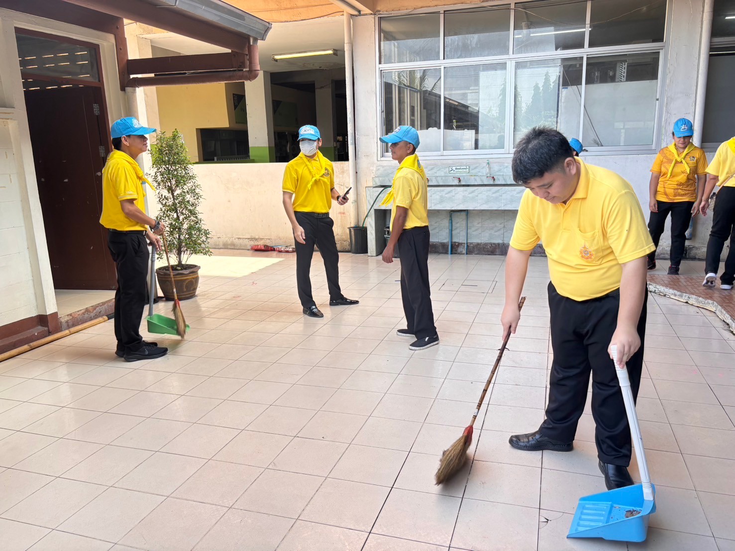 พช.บางกรวย ร่วมกิจกรรมจิตอาสาเราทำความดี ด้วยหัวใจ อำเภอบางกรวย