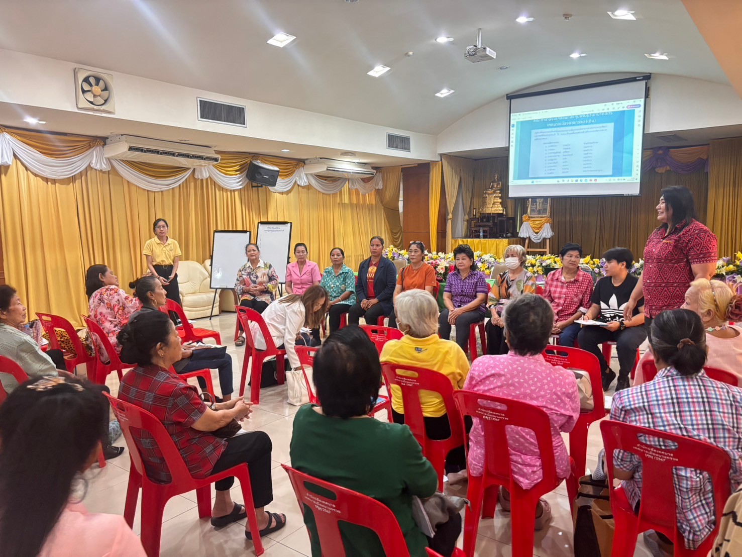 สพอ.บางกรวย จัดประชุมคณะขับเคลื่อนกองทุนพัฒนาบทบาทสตรีเทศบาลเมืองบางกรวย