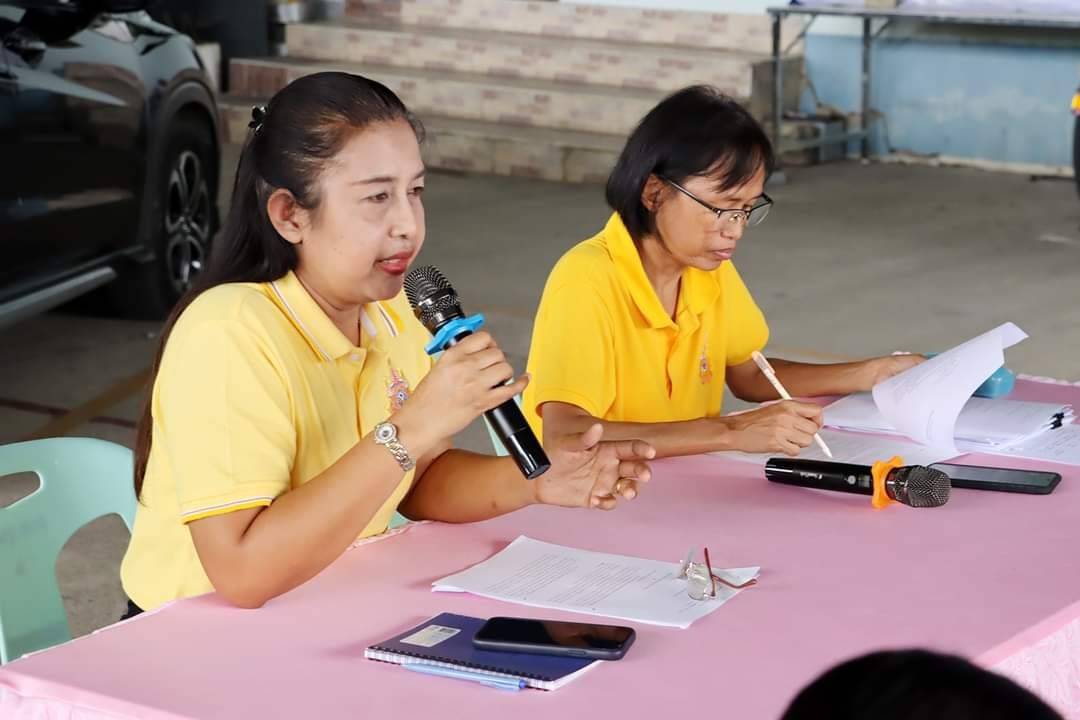 สพอ.ไทรน้อย ประชุมอาสาสมัครผู้ประสานงานกองทุนพัฒนาบทบาทสตรีหมู่บ้าน
