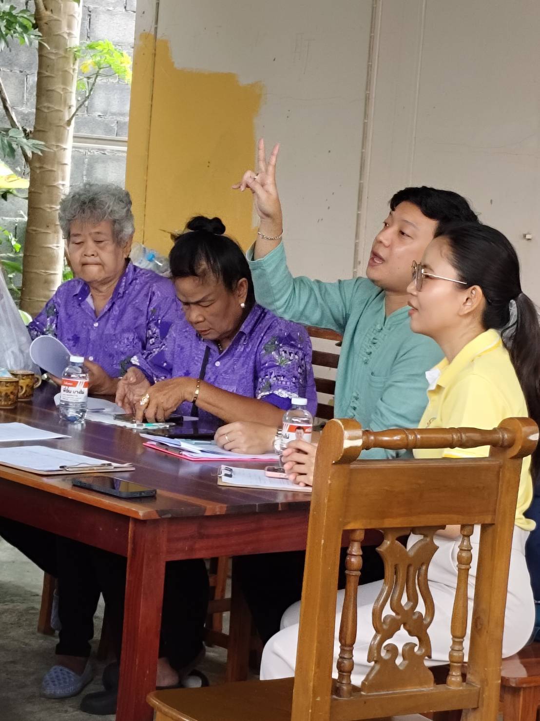 การประชุมคณะทำงานขับเคลื่อนกองทุนพัฒนาบทบาทสตรีตำบลบางไผ่ ครั้งที่ 1