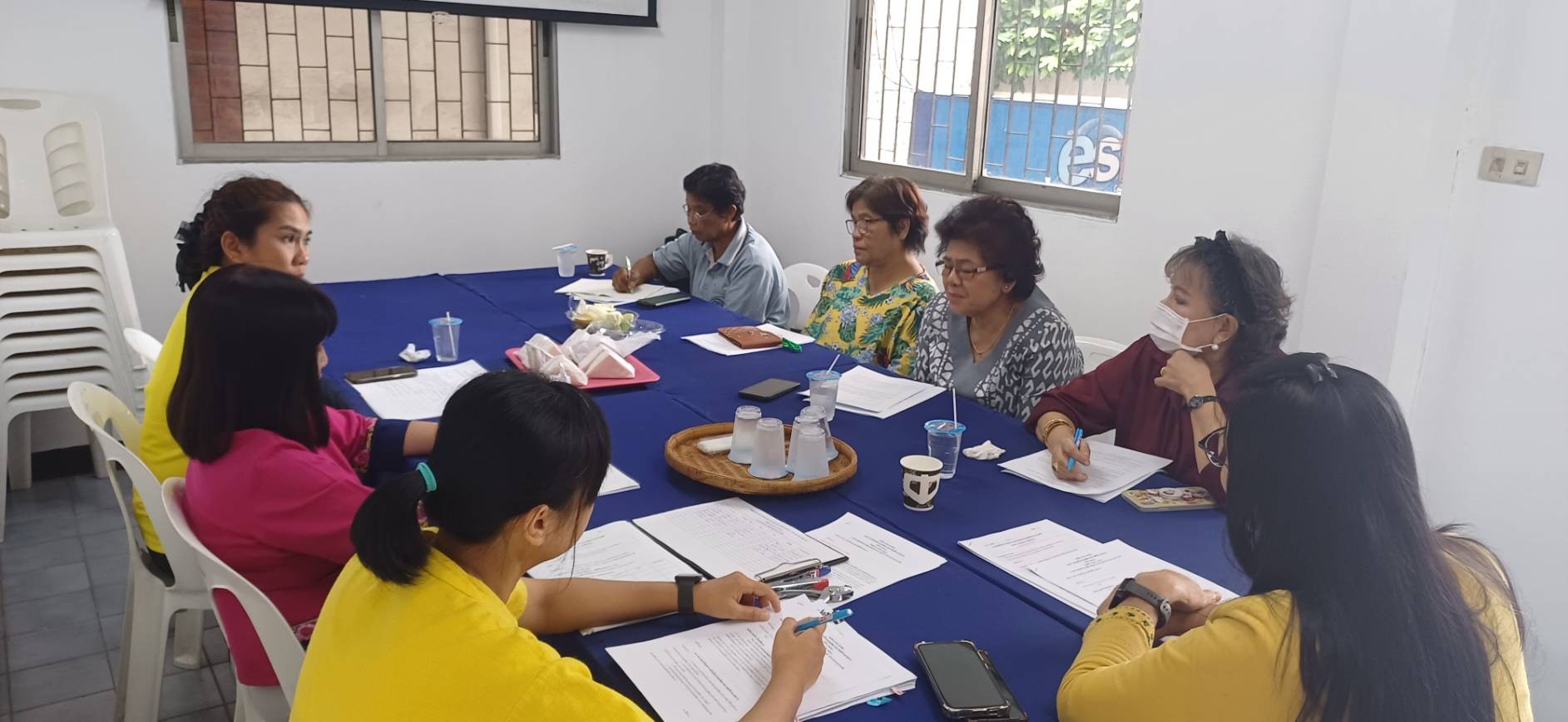 สำนักงานพัฒนาชุมชนอำเภอปากเกร็ด ประชุมหัวหน้าคณะทำงานขับเคลื่อนกองทุนพัฒนาบทบาทสตรีตำบล/เทศบาล