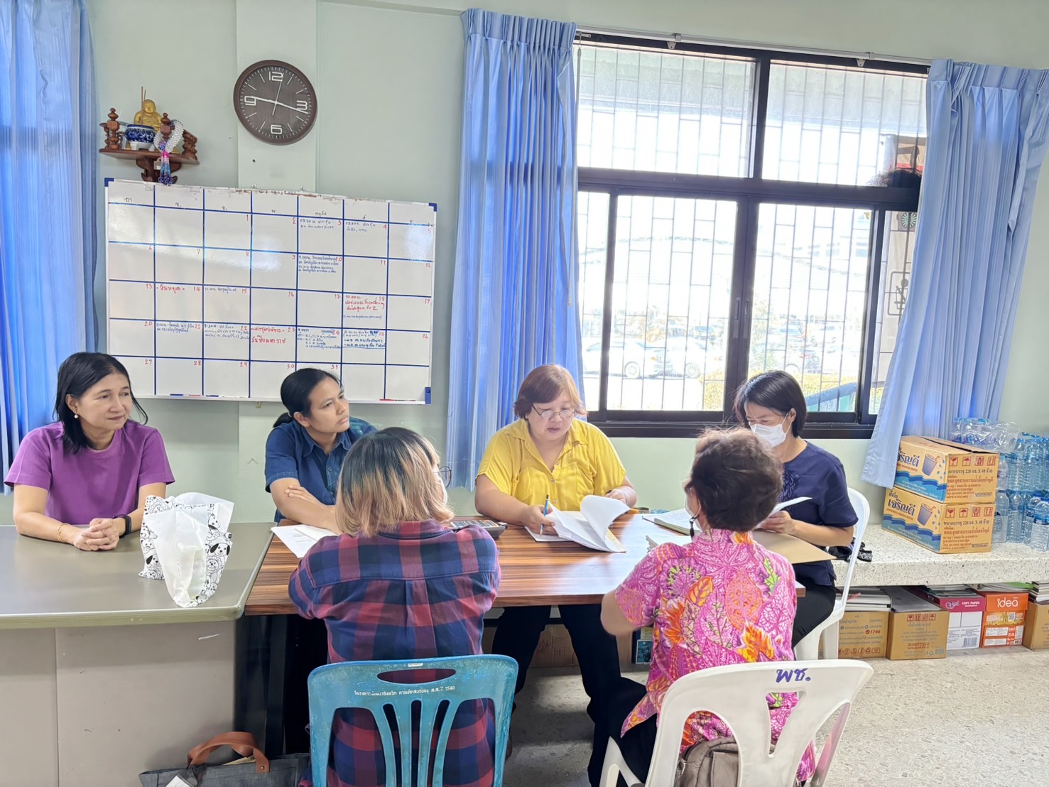 🪴สพจ.นนทบุรี ติดตามการดำเนินงานกลุ่มออมทรัพย์เพื่อการผลิต