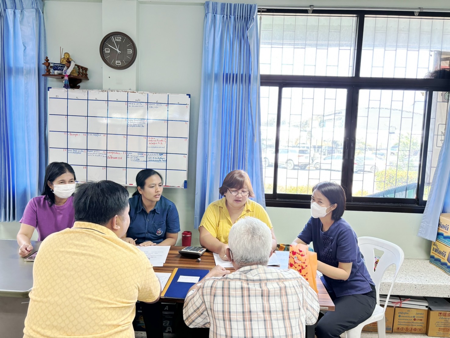 🪴สพจ.นนทบุรี ติดตามการดำเนินงานกลุ่มออมทรัพย์เพื่อการผลิต