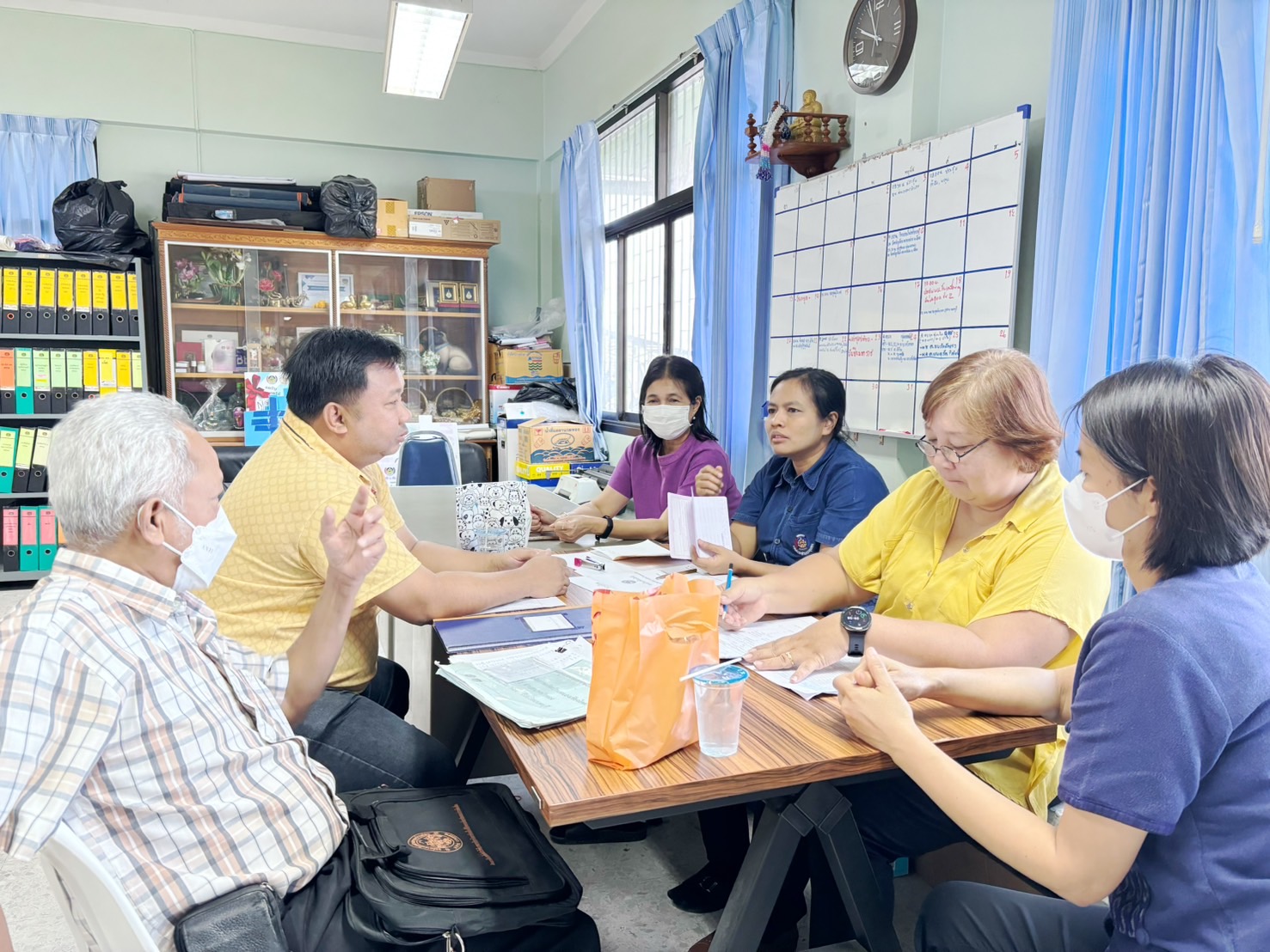 🪴สพจ.นนทบุรี ติดตามการดำเนินงานกลุ่มออมทรัพย์เพื่อการผลิต