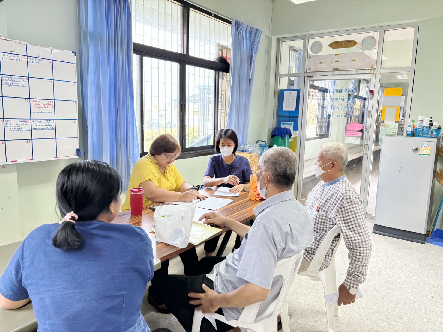 🪴สพจ.นนทบุรี ติดตามการดำเนินงานกลุ่มออมทรัพย์เพื่อการผลิต