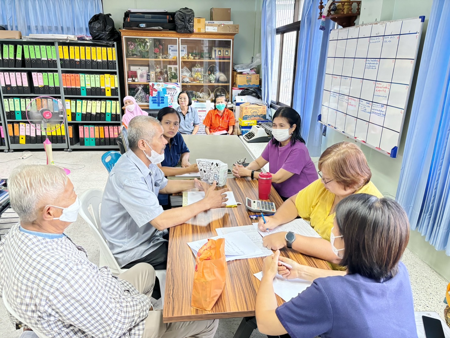 🪴สพจ.นนทบุรี ติดตามการดำเนินงานกลุ่มออมทรัพย์เพื่อการผลิต