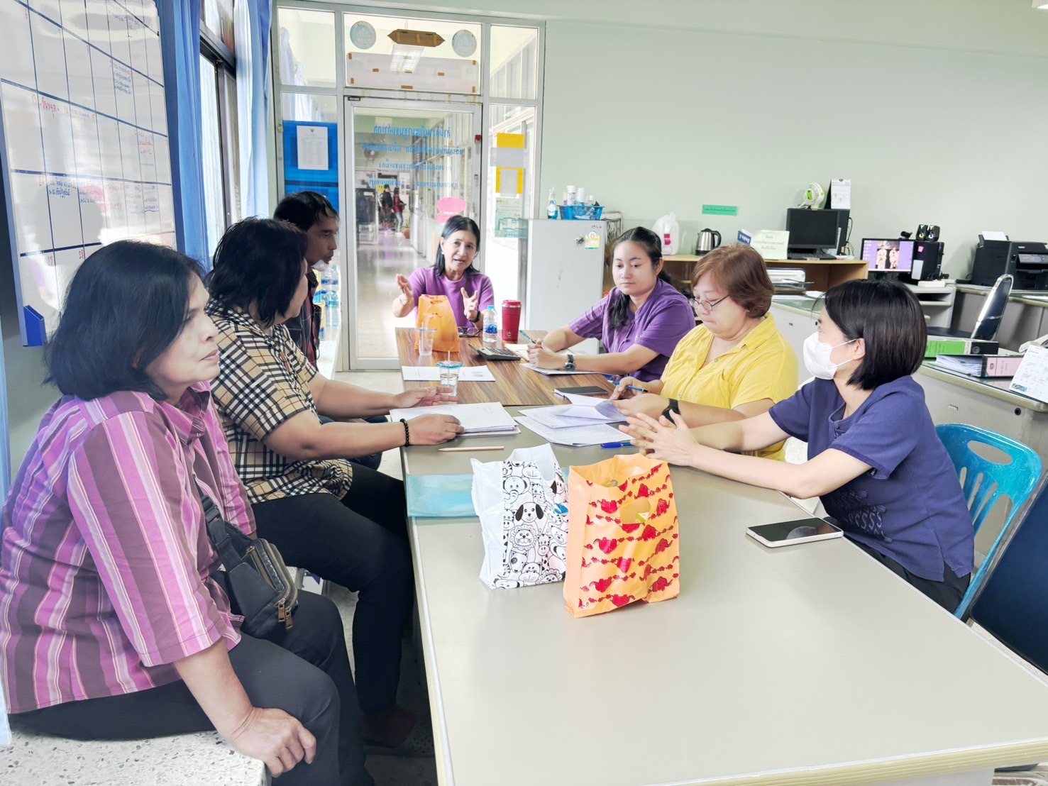 🪴สพจ.นนทบุรี ติดตามการดำเนินงานกลุ่มออมทรัพย์เพื่อการผลิต