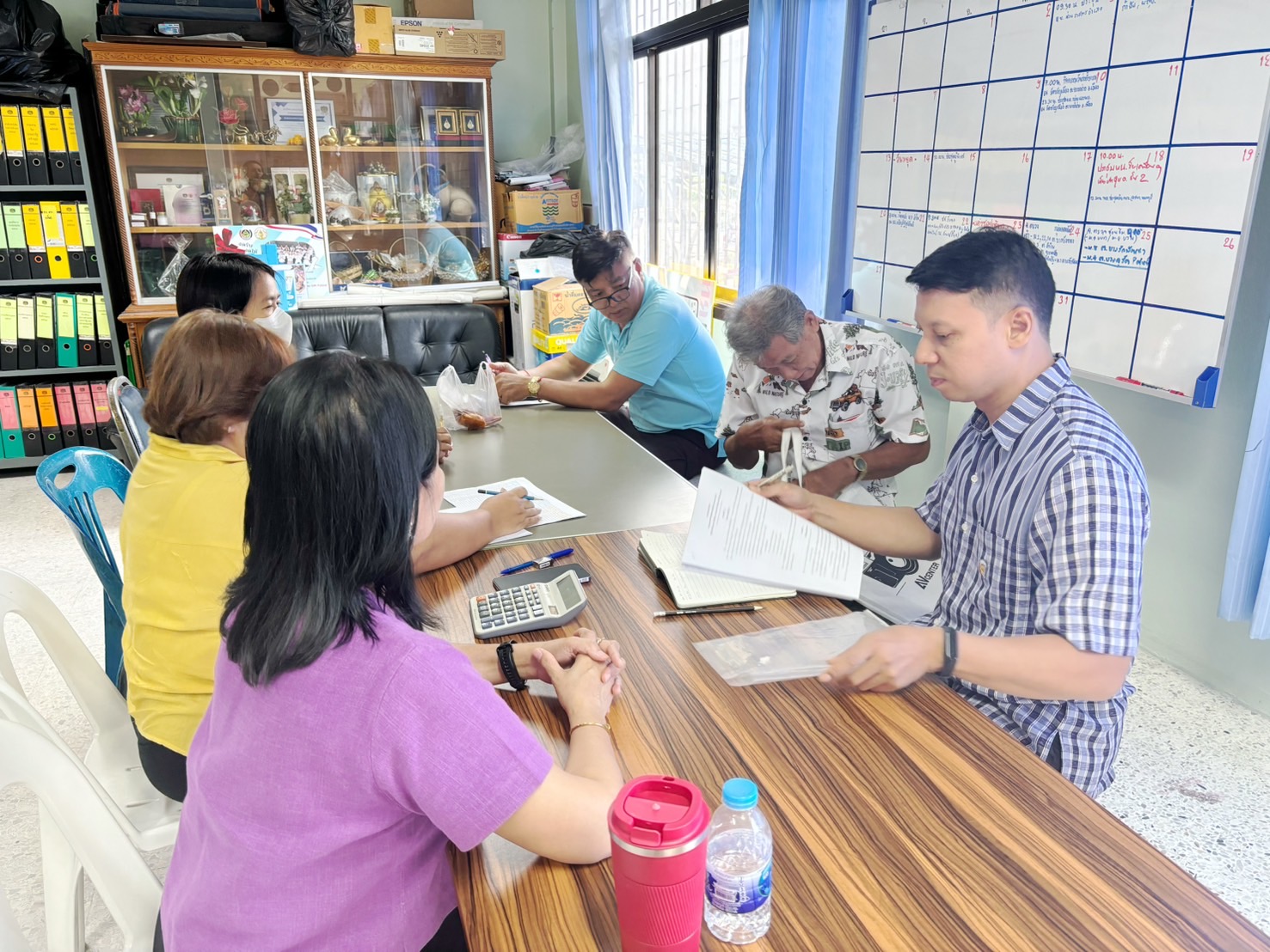 🪴สพจ.นนทบุรี ติดตามการดำเนินงานกลุ่มออมทรัพย์เพื่อการผลิต