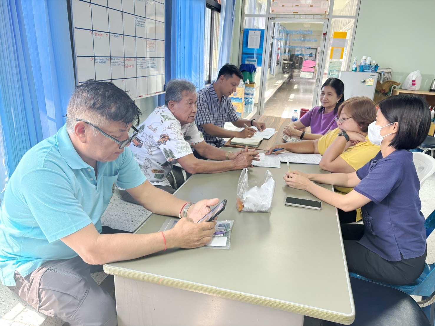 🪴สพจ.นนทบุรี ติดตามการดำเนินงานกลุ่มออมทรัพย์เพื่อการผลิต