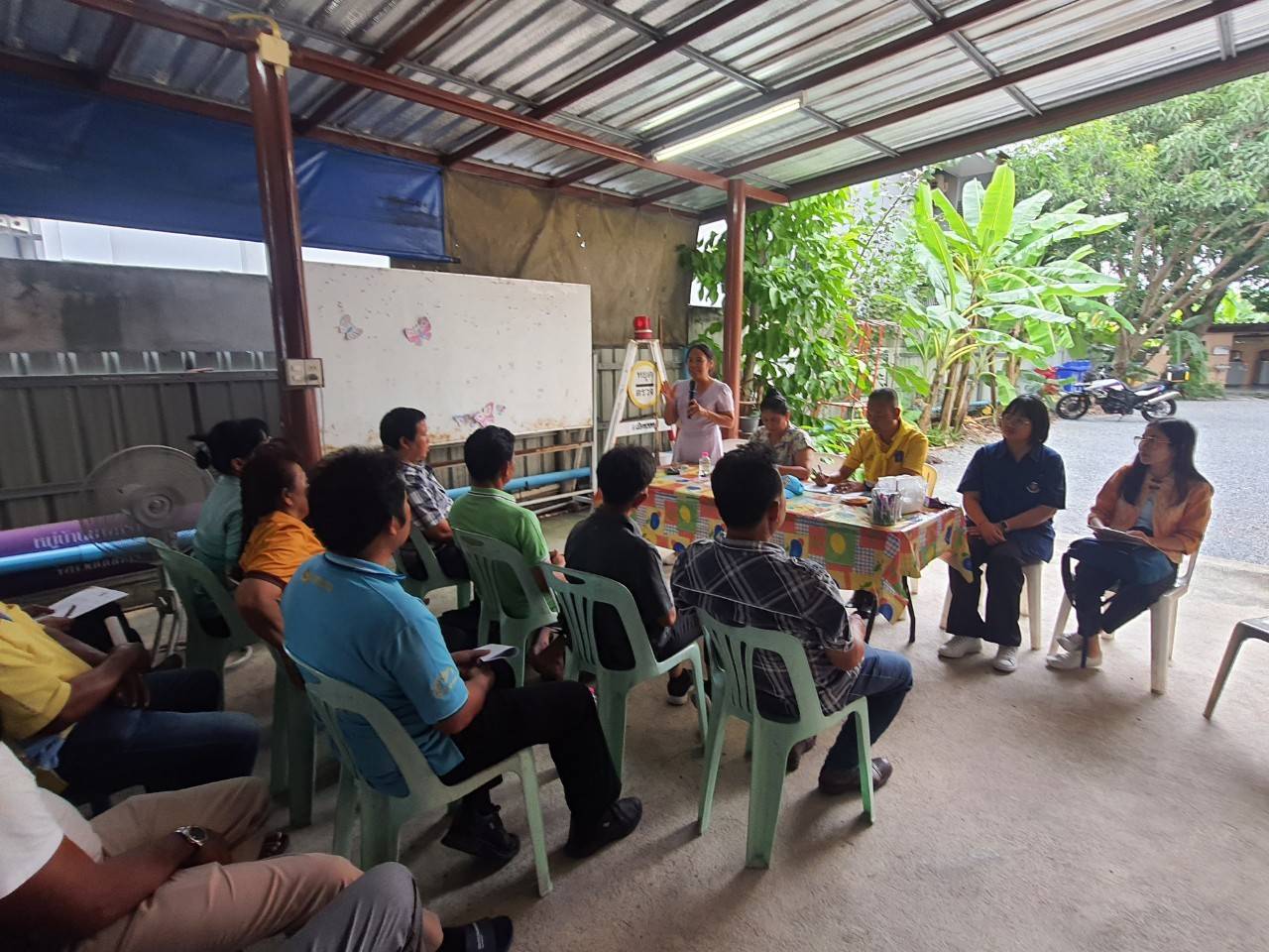 สพอ.เมืองนนทบุรีร่วมประชุมประจำเดือนพฤศจิกายน 2567 ตำบลบางกร่าง