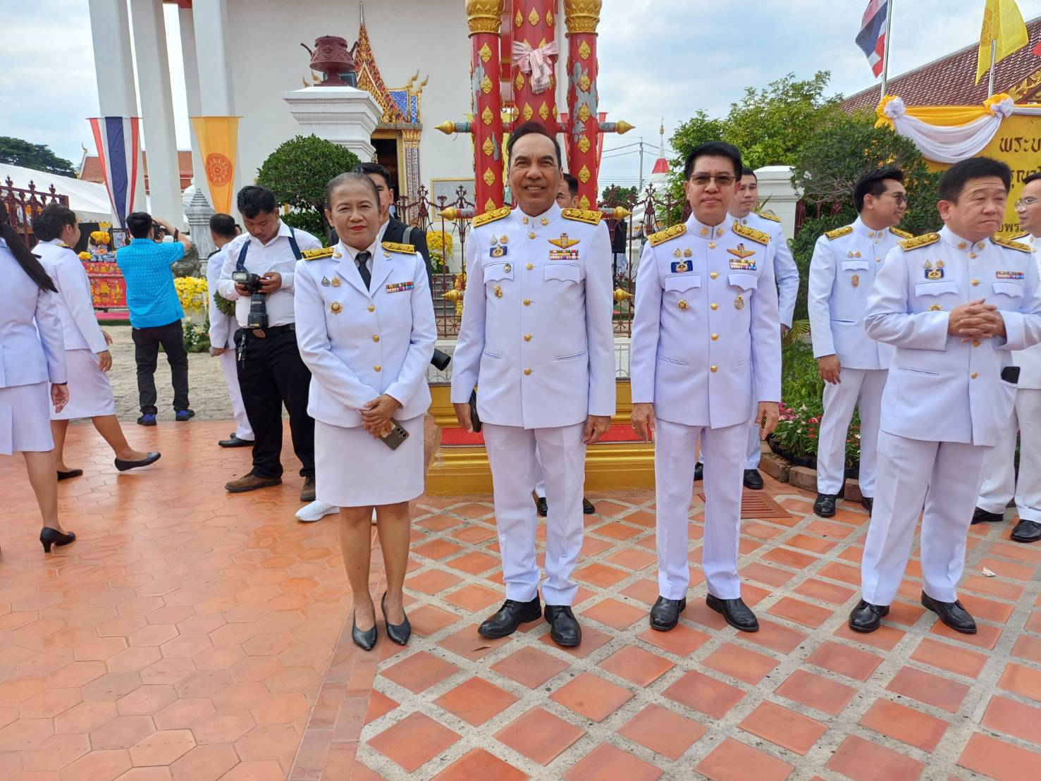 พช.ปากเกร็ดร่วมพิธีถวายผ้าพระกฐินพระราชทานของกระทรวงมหาดไทยประจำปีพ.ศ.2567 ณ วัดปรมัยยิกาวาส วรวิหาร
