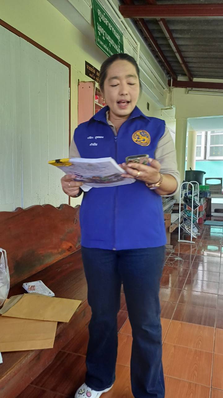 พช.ปากเกร็ด ส่งเสริมการจัดตั้งกลุ่มออมทรัพย์เพื่อการผลิตบ้านเตย ตำบลบางตะไนย์