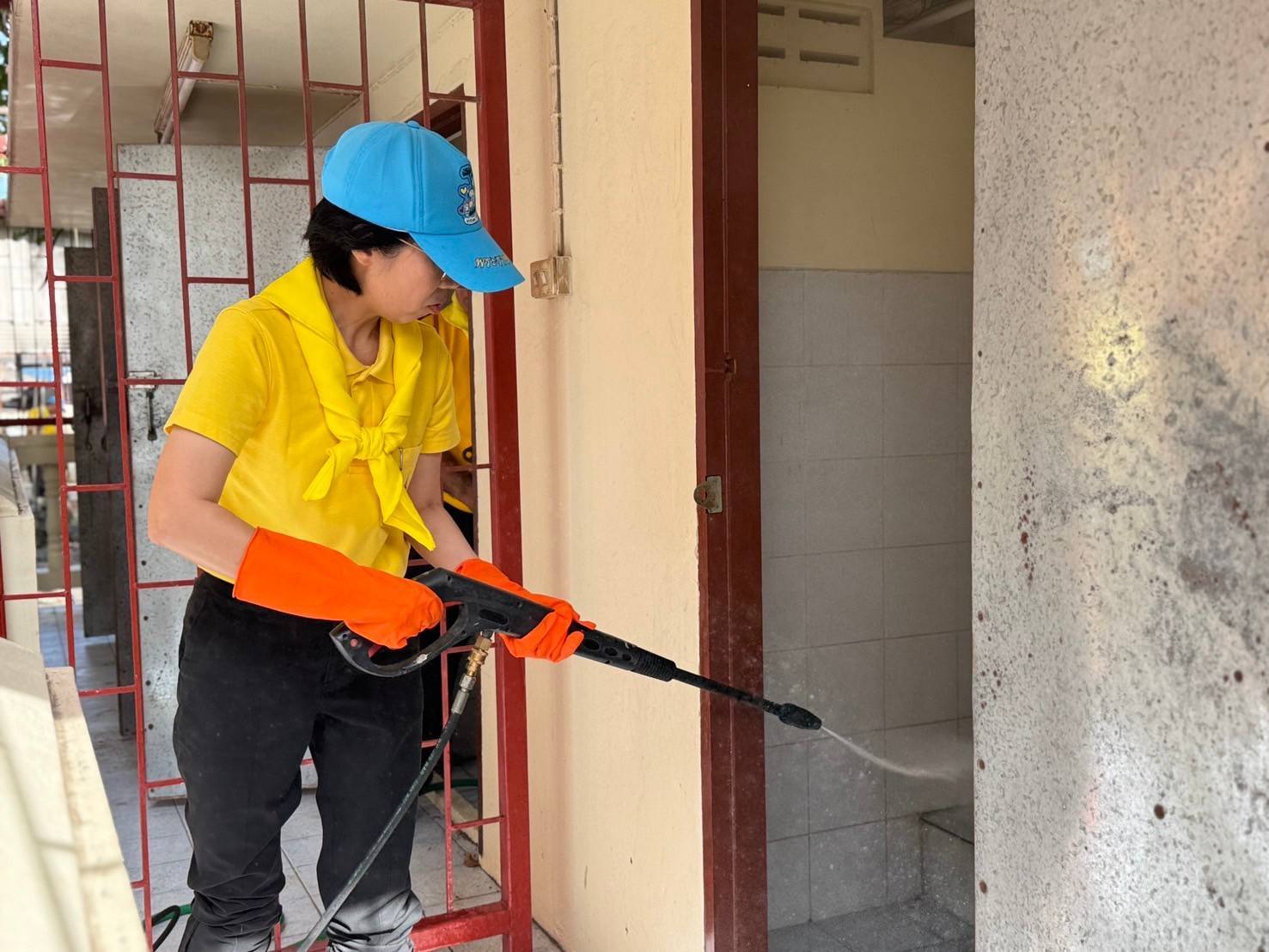 สพอ.นนทบุรีร่วมกิจกรรมจิตอาสาพัฒนา ปรับปรุงภูมิทัศน์  พัฒนาพื้นที่