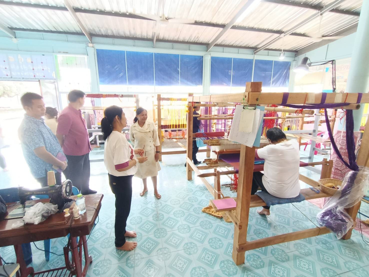 📢📢📑สพจ.นนทบุรีร่วมกับพช.บางกรวย ติดตามการจัดทำโครงการพัฒนาและยกระดับการวิจัยและนวัตกรรมงานพัฒนาชุมชน ประจำปีงบประมาณ พ.ศ. 2568