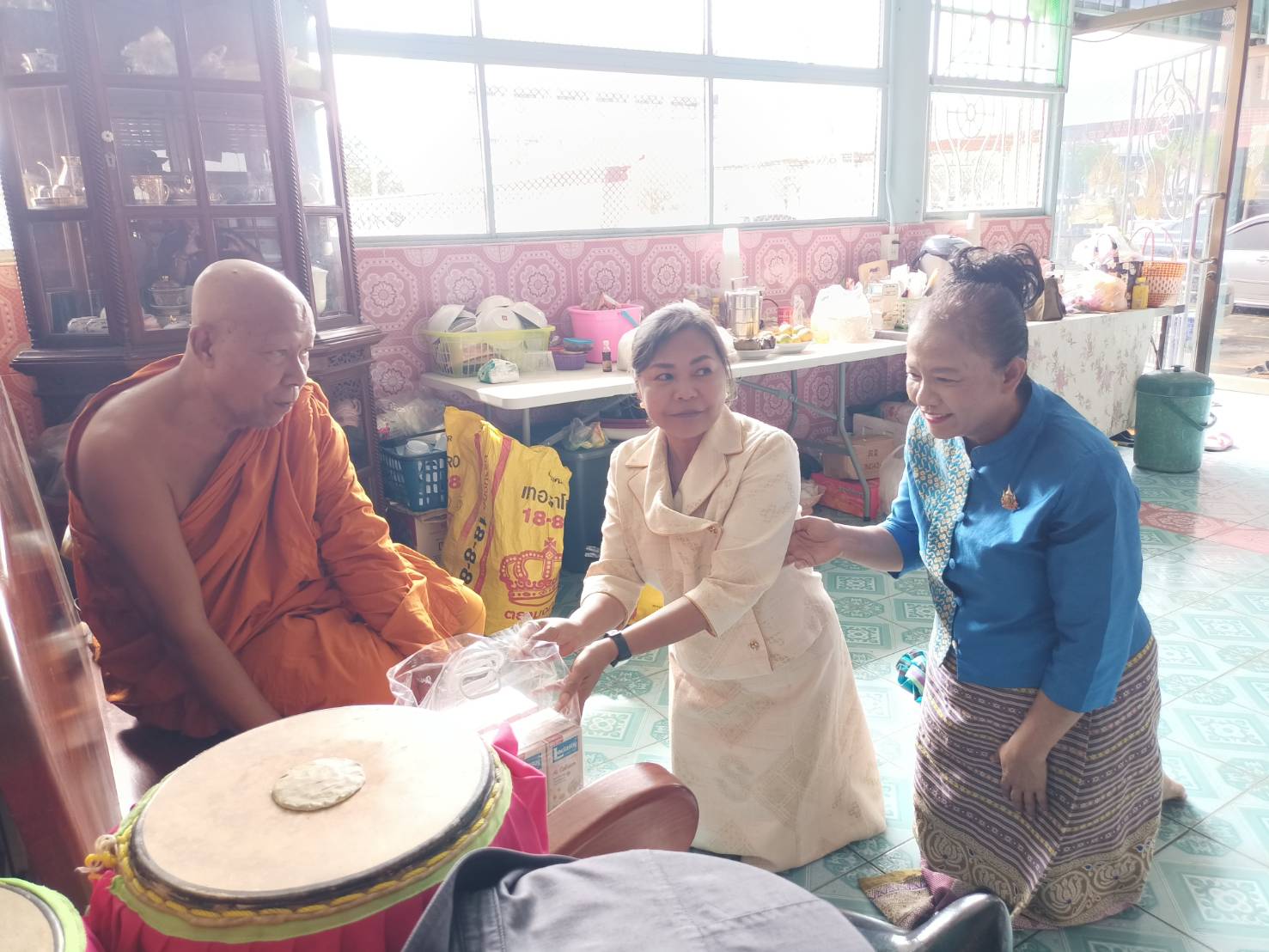 📢📢📑สพจ.นนทบุรีร่วมกับพช.บางกรวย ติดตามการจัดทำโครงการพัฒนาและยกระดับการวิจัยและนวัตกรรมงานพัฒนาชุมชน ประจำปีงบประมาณ พ.ศ. 2568