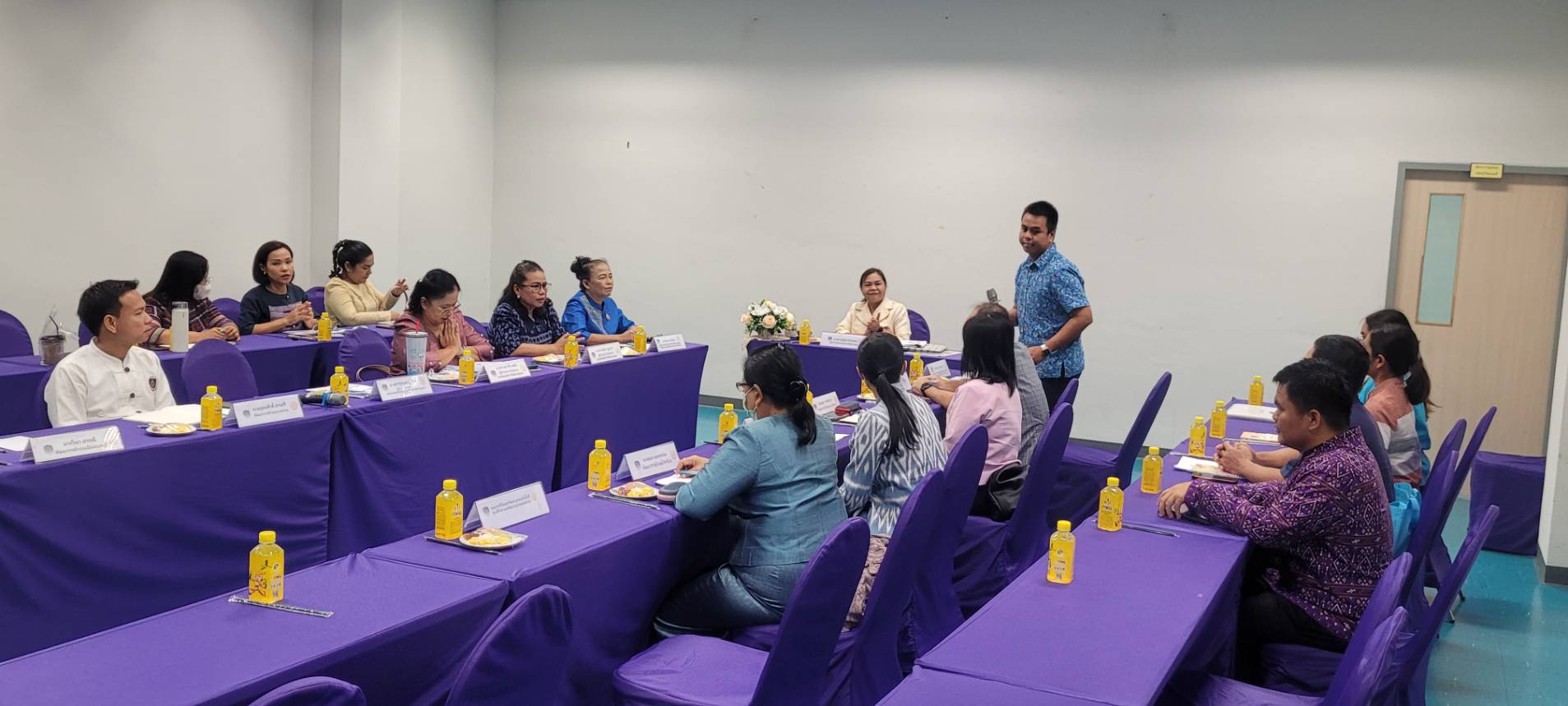 พช.นนท์ ให้การต้อนรับการตรวจราชการของผู้ตรวจราชการกรมการพัฒนาชุมชน (นางสาวณัฐนิช อินทะสระ) ในเขตพื้นที่การให้บริการของศูนย์ศึกษาและพัฒนาชุมชนนครนายก (จังหวัดนครนายก นนทบุรี ปทุมธานี ปราจีนบุรี และจังหวัดพระนครศรีอยุธยา) ประจำเดือนพฤศจิกายน 2567