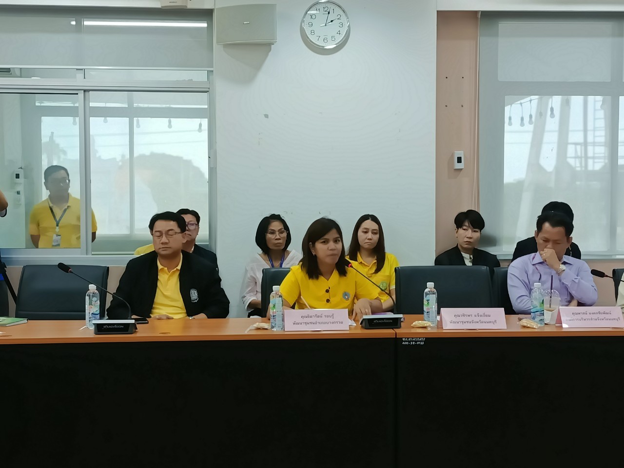 พช.บางกรวย ร่วมการประชุม “การท่องเที่ยวจังหวัดนนทบุรี สู่เส้นทางการท่องเที่ยว ด้วยความเป็นกลางทางคาร์บอนอย่างยั่งยืน”