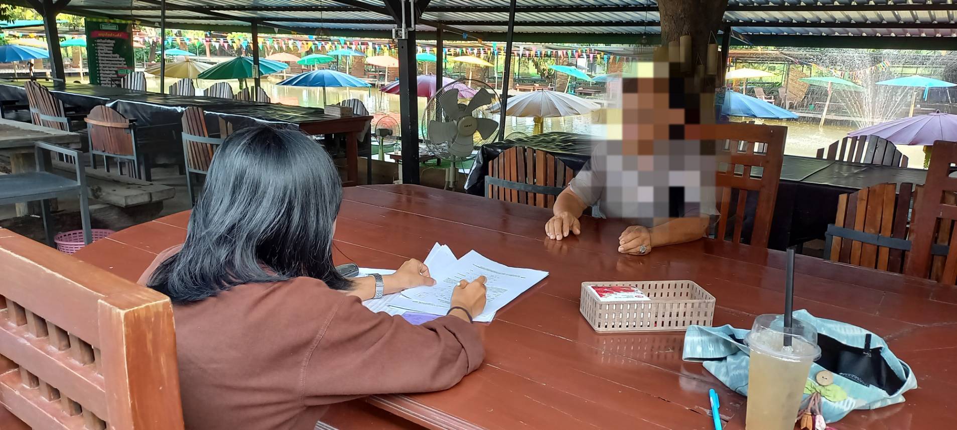 สำนักงานพัฒนาชุมชนอำเภอปากเกร็ดติดตามการดำเนินงานของสมาชิกกองทุนพัฒนาบทบาทสตรี