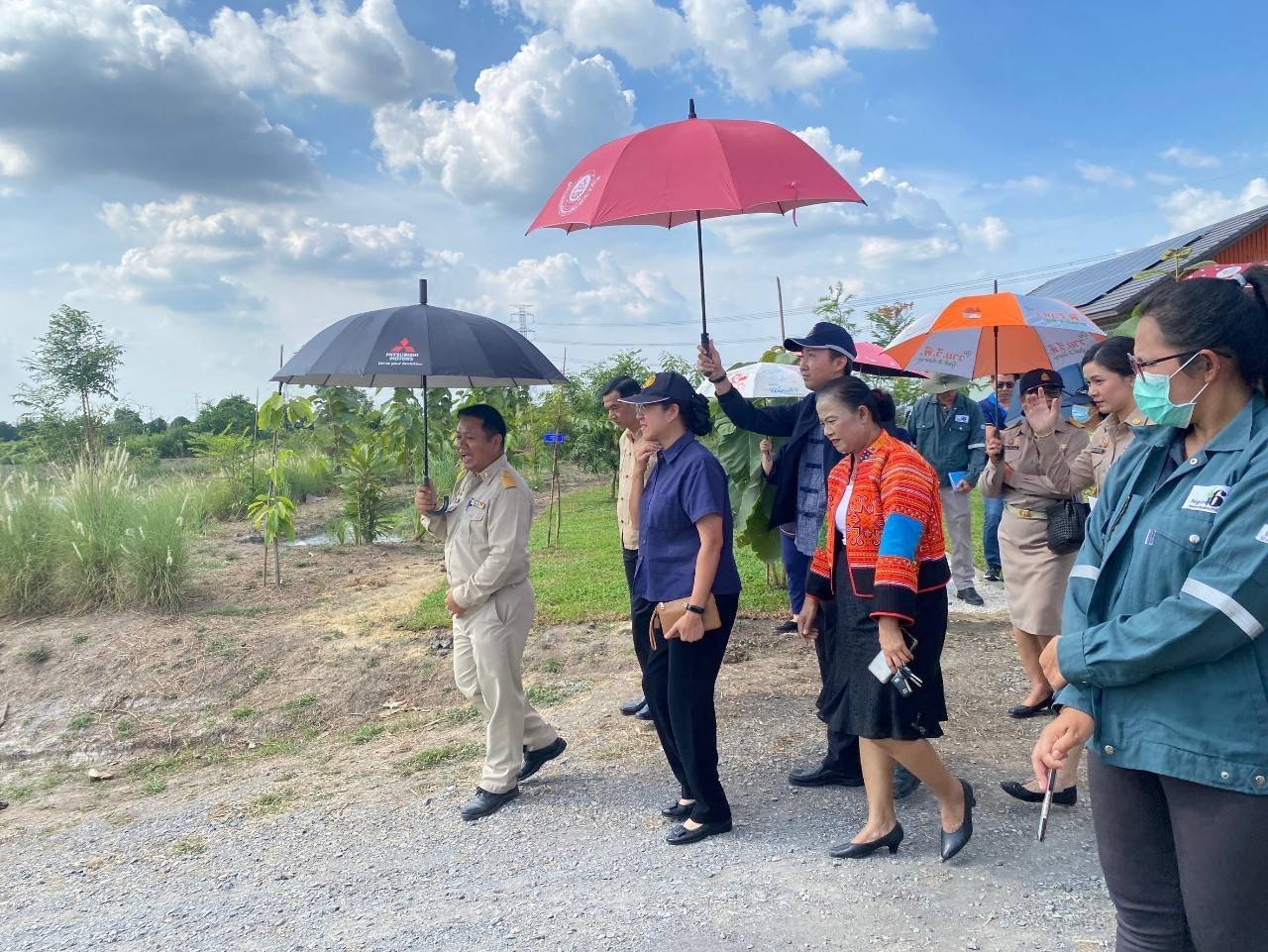 พช.นนท์ ร่วมประชุมเตรียมจัดกิจกรรมเกี่ยวข้าว ปตท. ไทรน้อย รอบ2