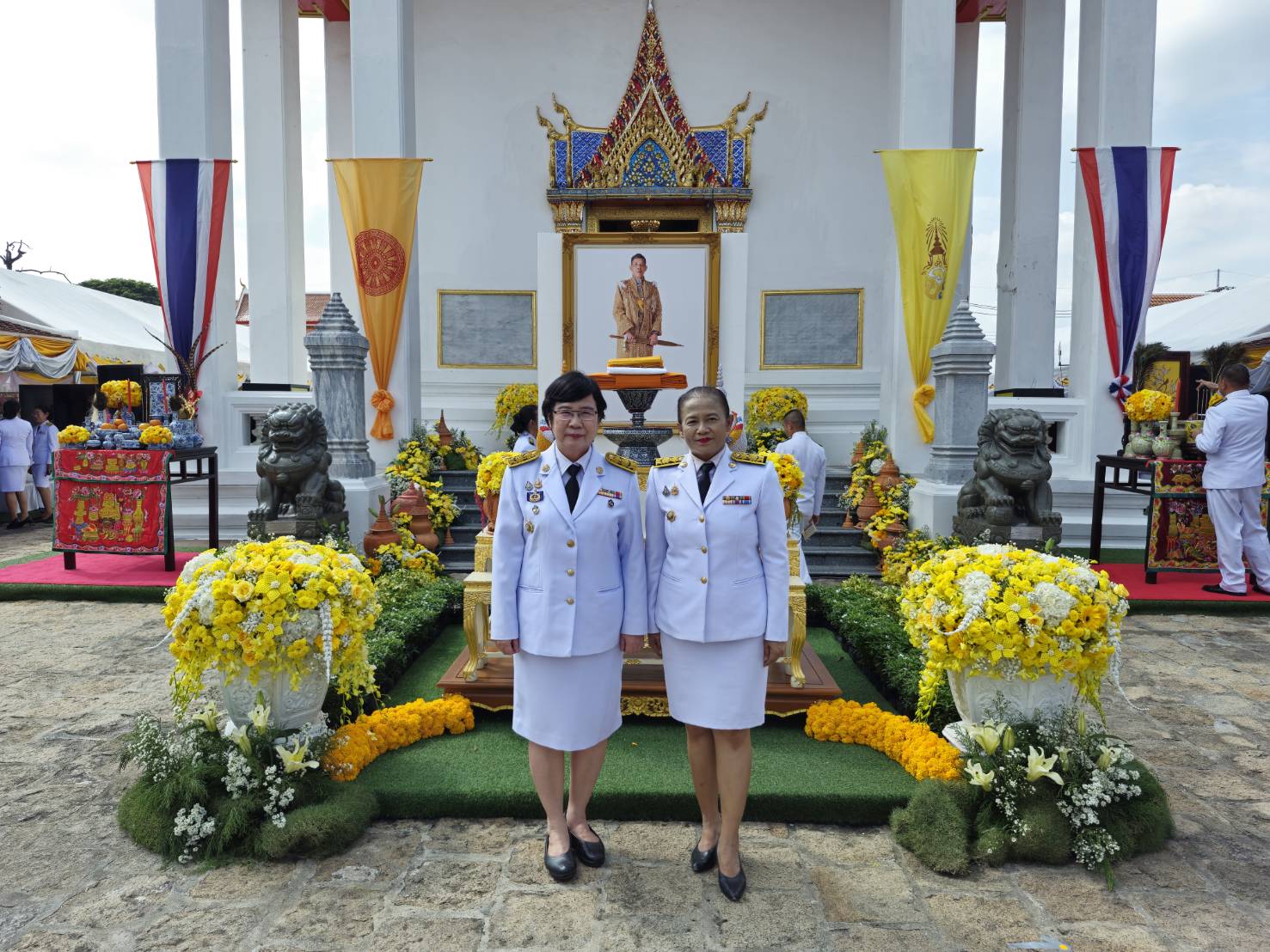 พช.ปากเกร็ดร่วมพิธีถวายผ้าพระกฐินพระราชทานของกระทรวงมหาดไทยประจำปีพ.ศ.2567 ณ วัดปรมัยยิกาวาส วรวิหาร