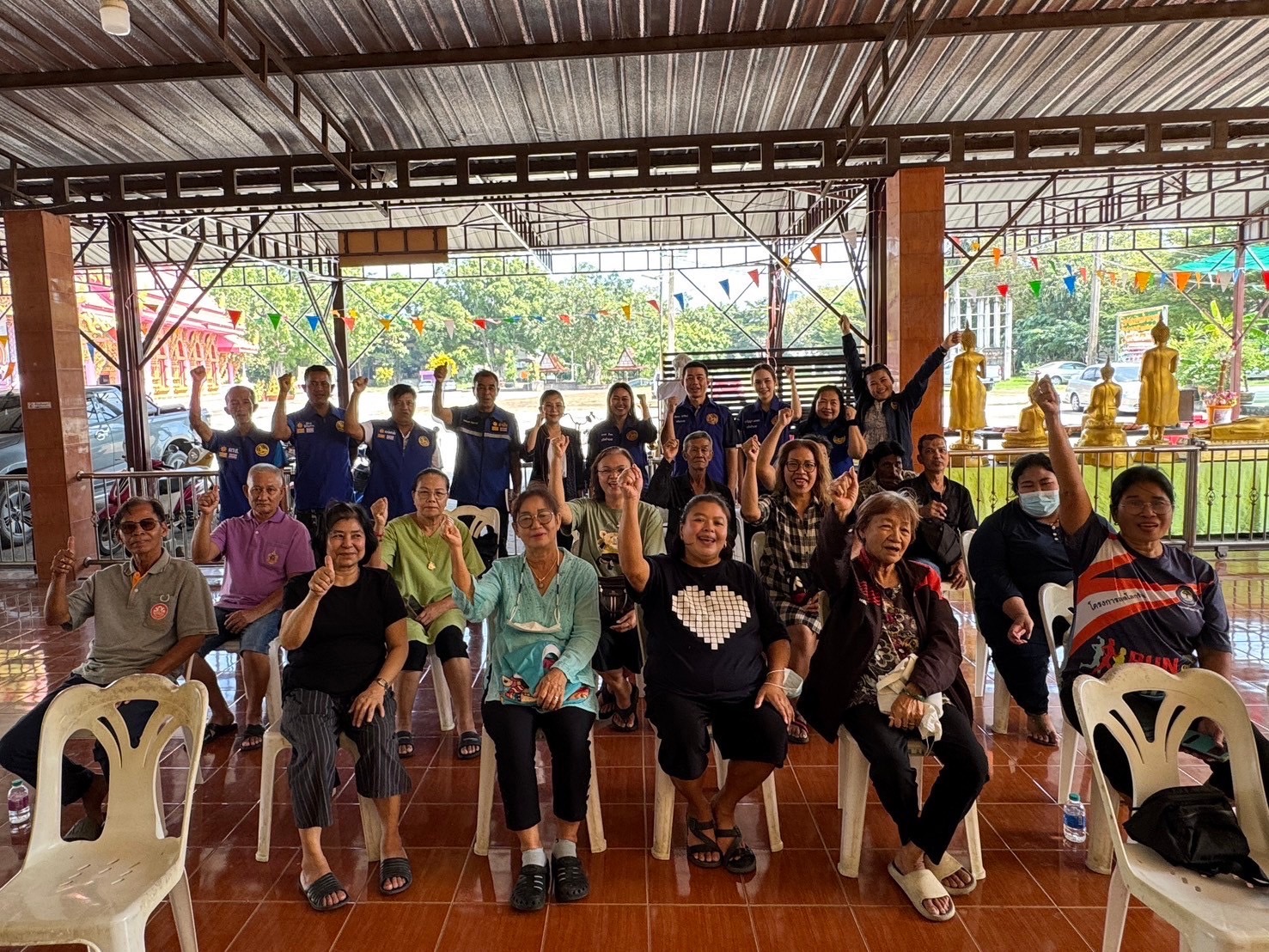 การประชุมเลือกคณะกรรมการหมู่บ้านผู้ทรงคุณวุฒิ (กม.) หมู่ที่ 1-6 ตำบลไทรม้า อำเภอเมืองนนทบุรี จังหวัดนนทบุรี