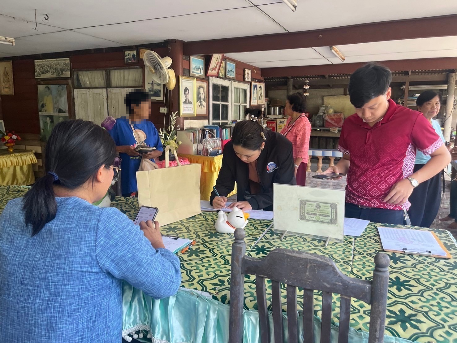 พช.นนท์ติดตามการดำเนินงานกองทุนพัฒนาบทบาทสตรีตำบลท่าทรายและตำบลบางไผ่