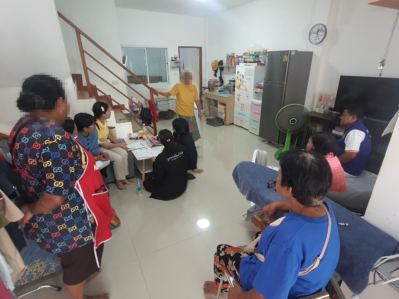 พช.นนท์ติดตามการดำเนินงานกองทุนพัฒนาบทบาทสตรีตำบลท่าทรายและตำบลบางไผ่