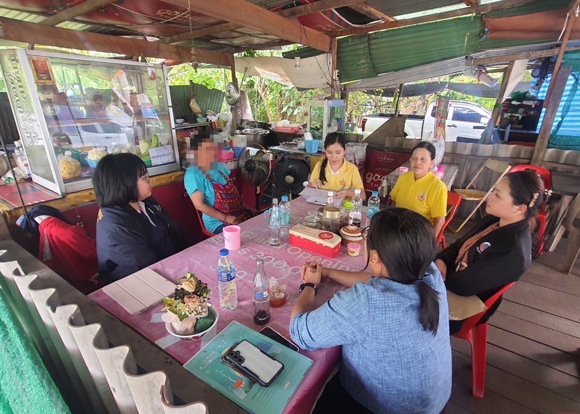 พช.นนท์ติดตามการดำเนินงานกองทุนพัฒนาบทบาทสตรีตำบลท่าทรายและตำบลบางไผ่