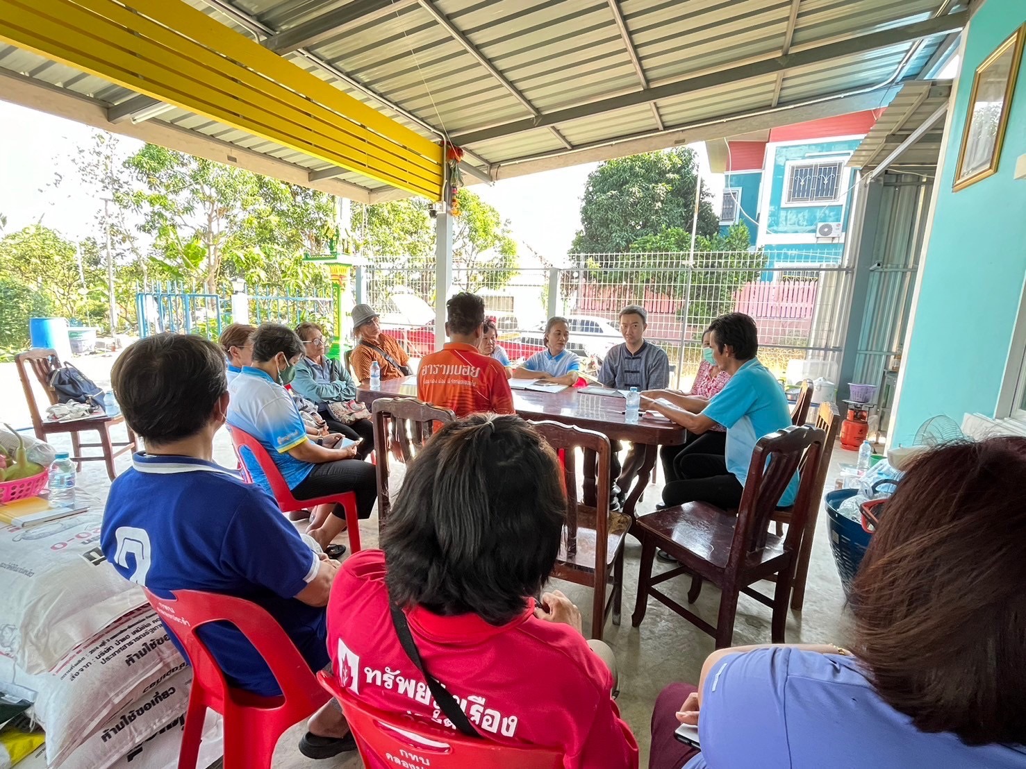 “สพอ.ไทรน้อยลงพื้นที่ติดตามและสนับสนุนการดำเนินงานกองทุนชุมชน“ พฤศจิกายน ๒๕๖๗