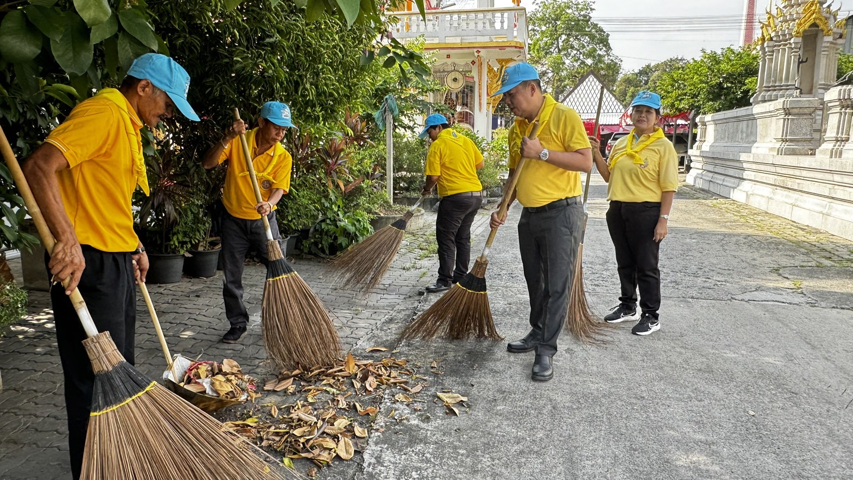 สพอ.เมืองนนทบุรีร่วมกิจกรรม จิตอาสา เราทำความดีด้วยหัวใจ