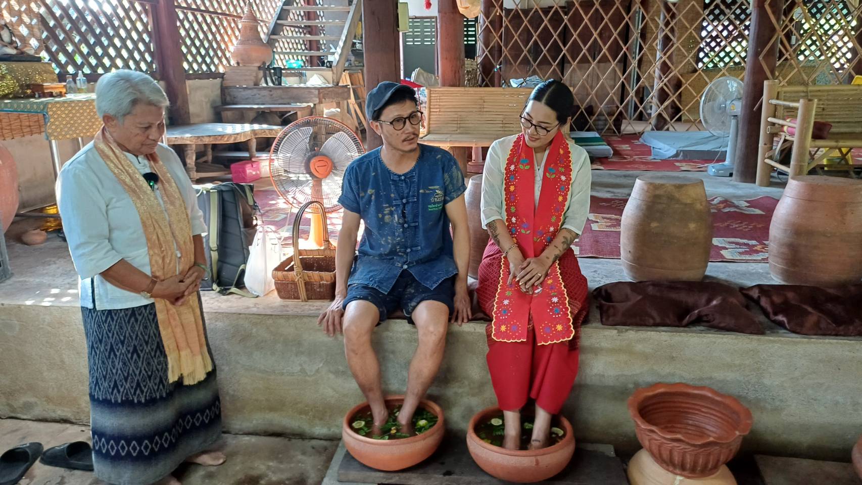 พช.ปากเกร็ดดำเนินโครงการขับเคลื่อนผู้นำชุมชนท่องเที่ยว ส่งต่อการรับรู้ และการตลาด 4.0 บ้านโอ่งอ่าง ตำบลเกาะเกร็ด