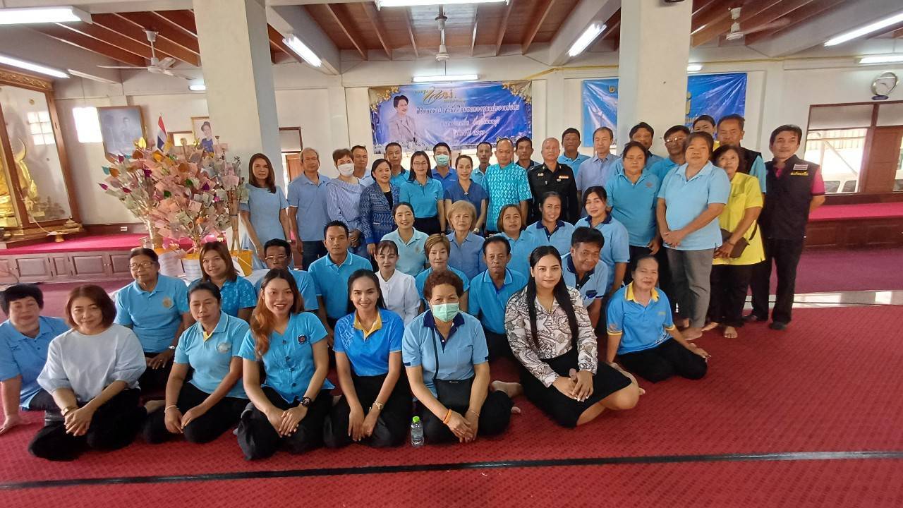 พช.ปากเกร็ดพร้อมเครือข่ายกองทุนแม่ของแผ่นดินอำเภอปากเกร็ดจัดทอดผ้าป่าสามัคคี